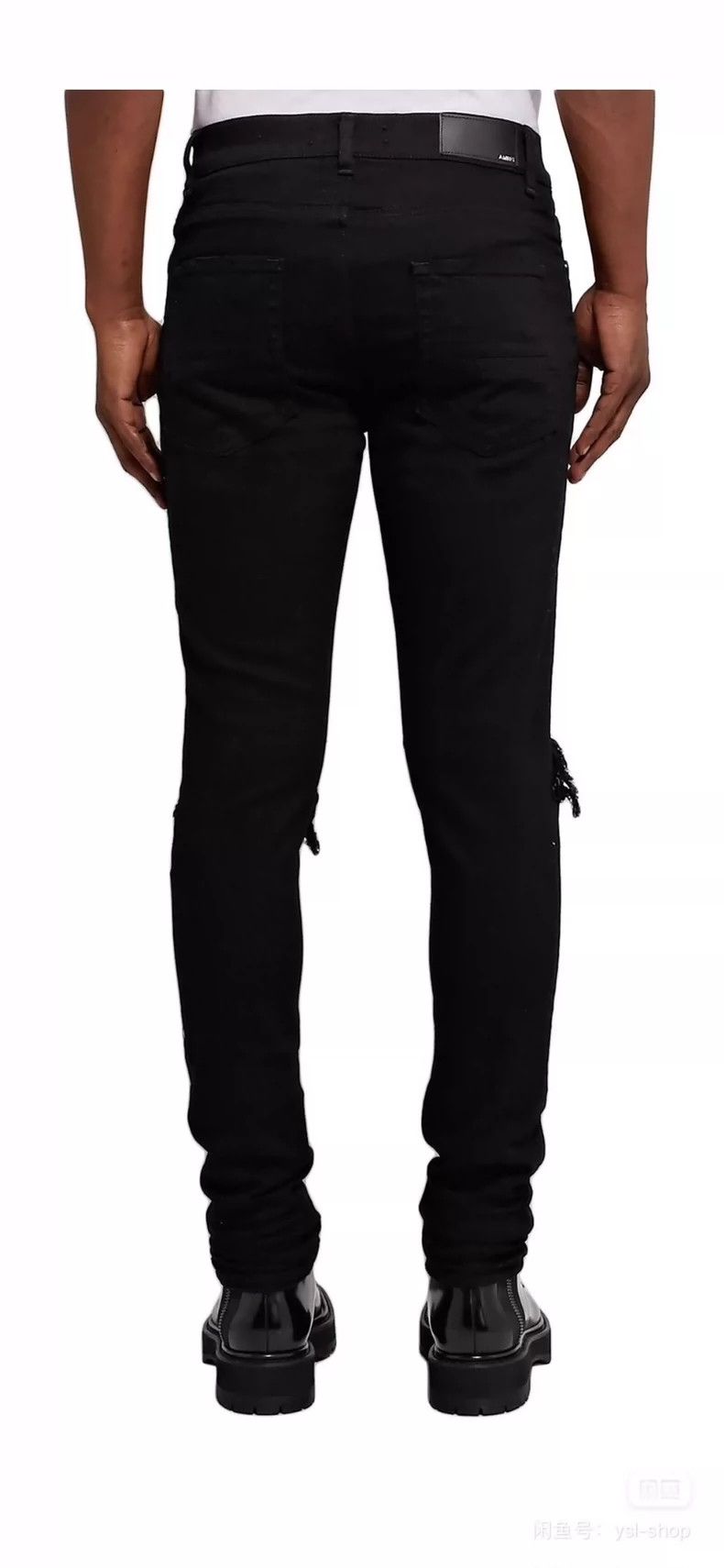 Amiri AmiriKnee-destructive jeans 2503-Nextarrow Size US 31 - 2 Thumbnail