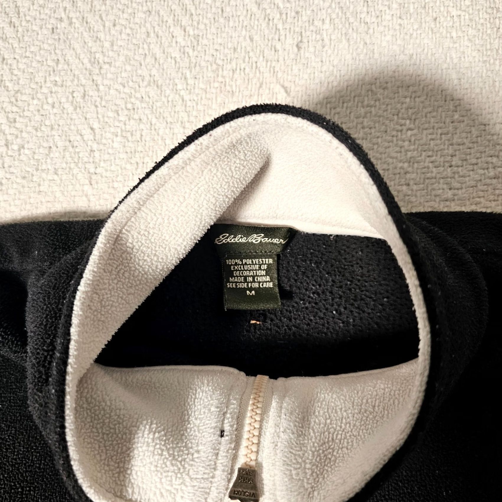 Eddie Bauer Eddie Bauer Women's Size Medium Black Half Zip Long Sleeve Knit Pullover Sweater Size M / US 6-8 / IT 42-44 - 6 Thumbnail