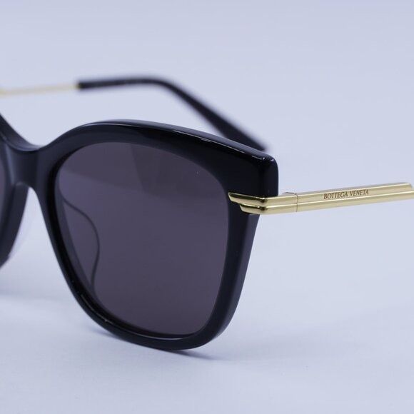 Bottega Veneta 🕶️ New Bottega Veneta BV1296SA 001 Sunglasses - Black Frame Size ONE SIZE - 5 Thumbnail