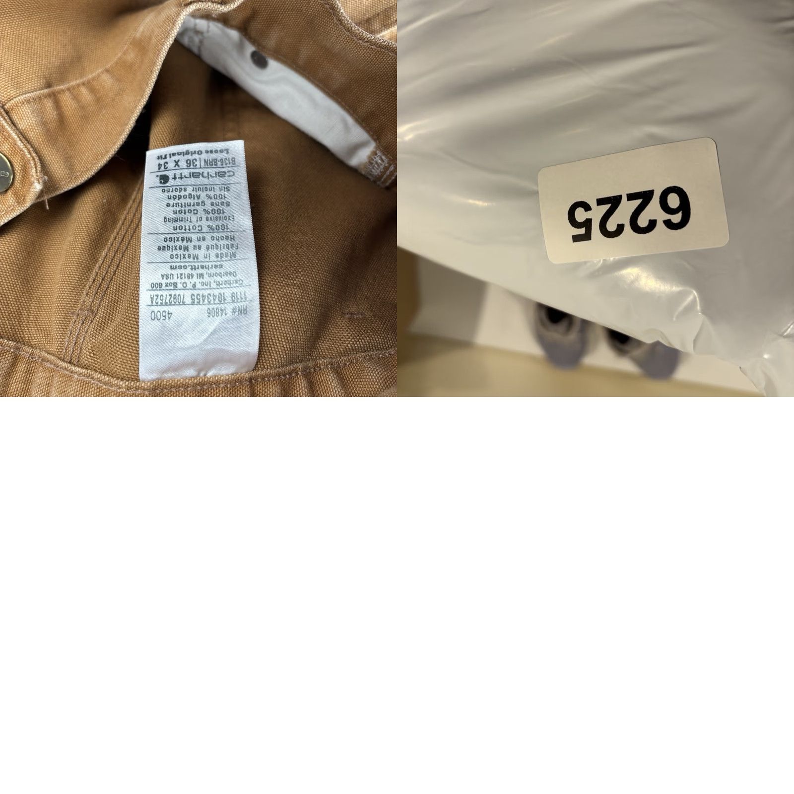 Carhartt VINTAGE Carhartt Pants Carpenter Men Brown Duck Canvas 34x34 34 Inseam Relaxed Straight 34x34 Mens Size US 34 / EU 50 - 8 Thumbnail