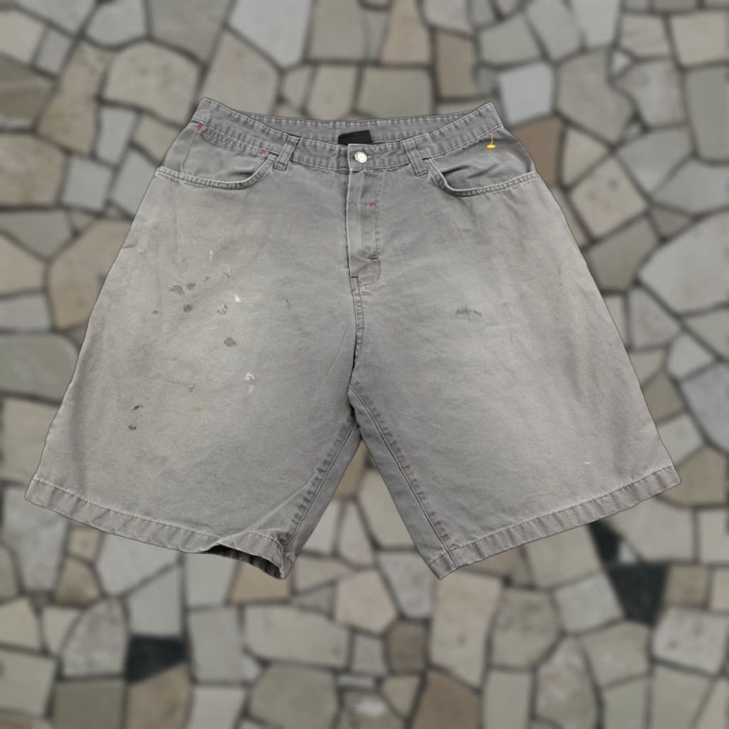 Hurley VINTAGE Hurley Shorts Mens 34 Gray Chino Skateboarding Grunge 90s USA Size US 34 / EU 50 - 1 Thumbnail