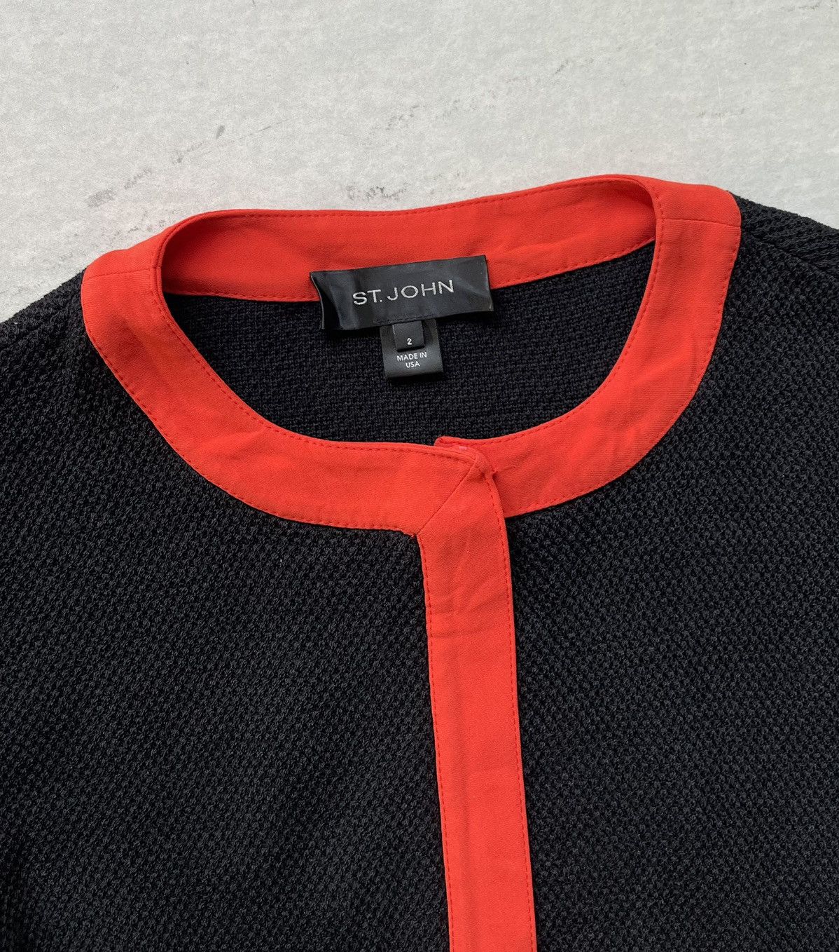 St. John ST. JOHN USA WOMEN'S KNIT JACKET ZIP UP Size S / US 4 / IT 40 - 4 Thumbnail
