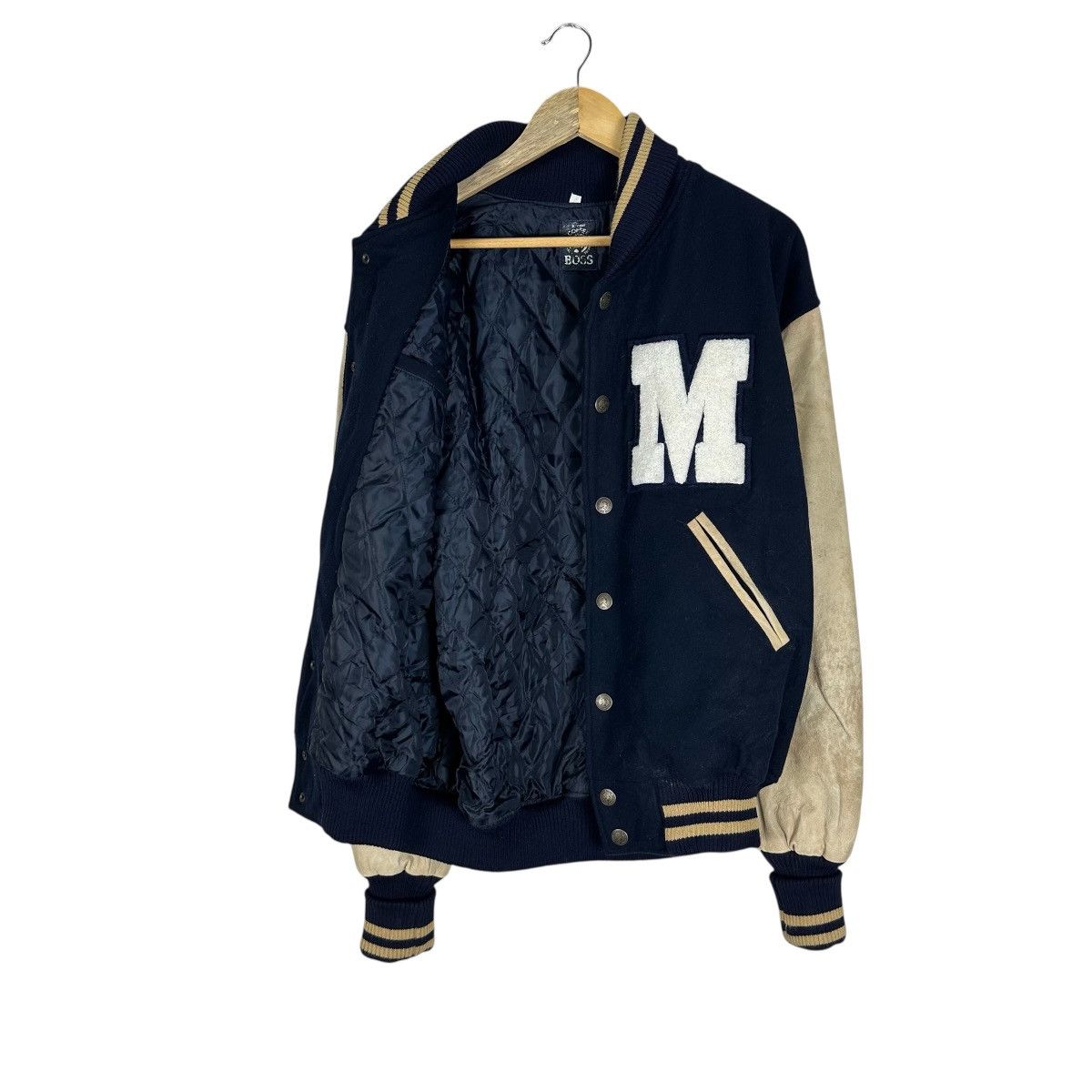 Japanese Brand SUNTORY BOSS COFFEE VARSITY JACKET Size US L / EU 52-54 / 3 - 9 Thumbnail