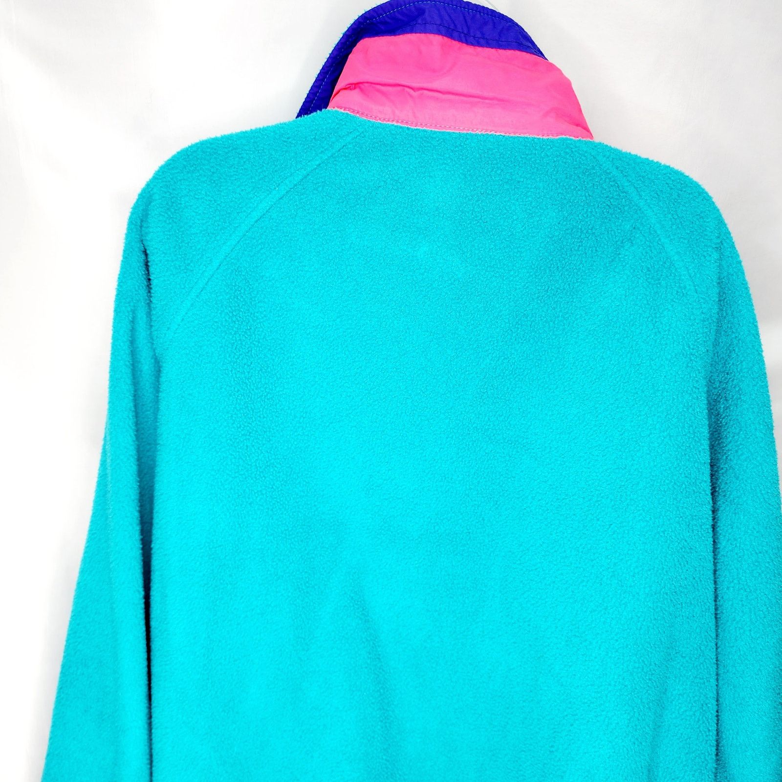 Other Vintage Woolrich Teal Zipper Front Long Sleeve Fleece Size L / US 10 / IT 46 - 12 Thumbnail