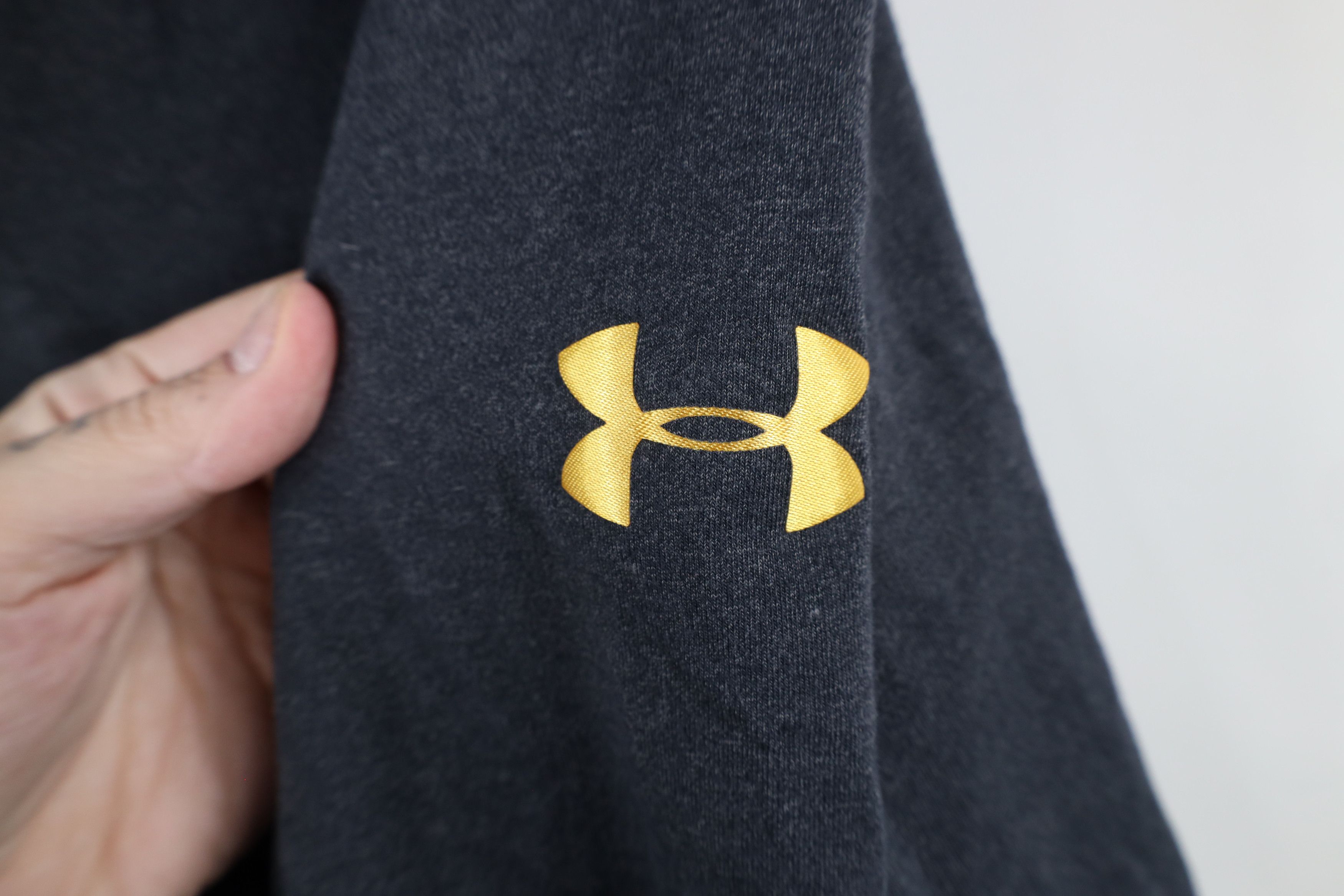 Under Armour × Vintage Under Armour University of Missouri Hoodie T-Shirt Gray Size US L / EU 52-54 / 3 - 5 Thumbnail