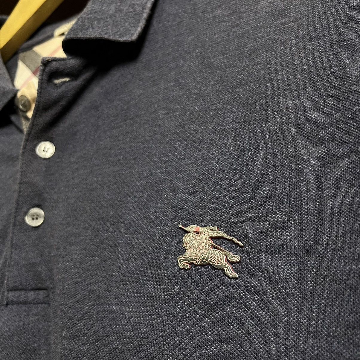 Burberry × Burberry Prorsum Burberry Nova Check Steel Logos Poloshirt Size US S / EU 44-46 / 1 - 4 Thumbnail