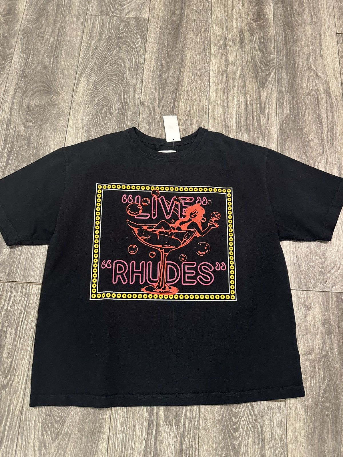Rhude Rhude Live Rhudes T Shirt Sz Medium Size US M / EU 48-50 / 2 - 1 Thumbnail