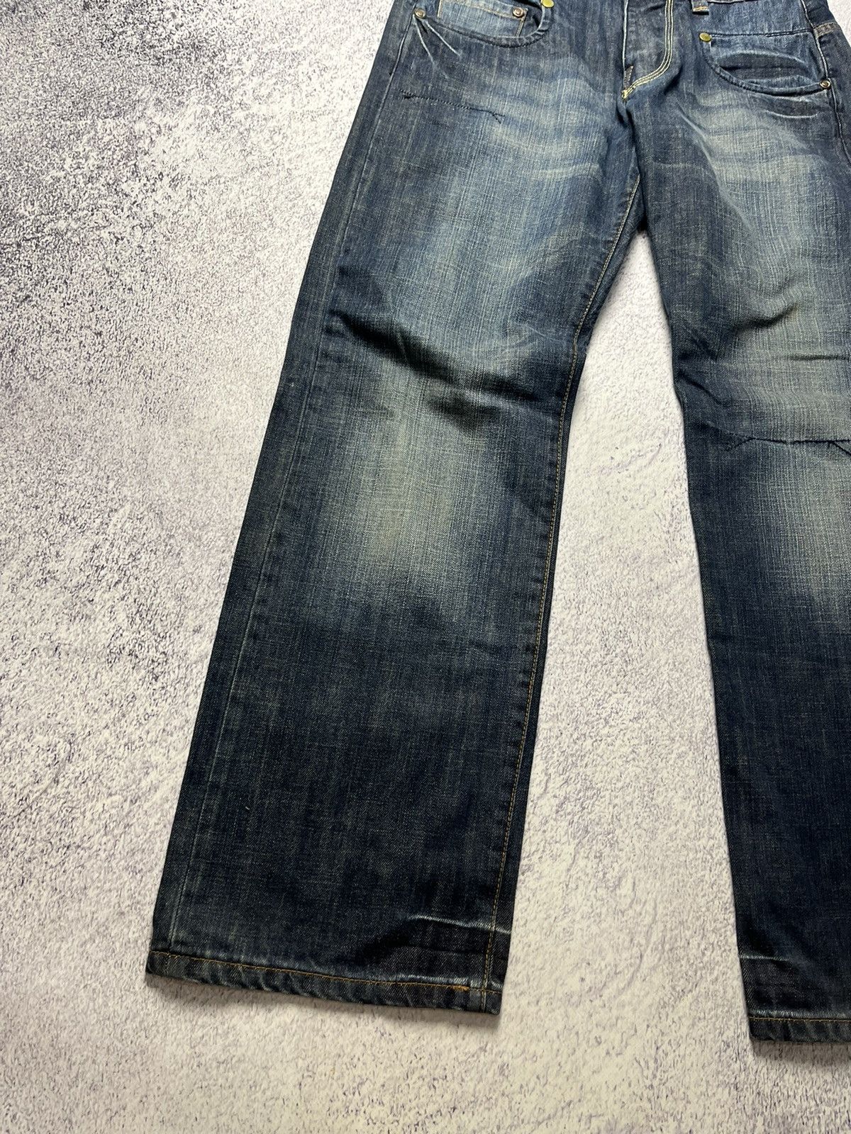 G-Star Vintage G Star Raw Denim Knee Avant Garde Pants / Jeans Rare Size US 34 / EU 50 - 13 Thumbnail