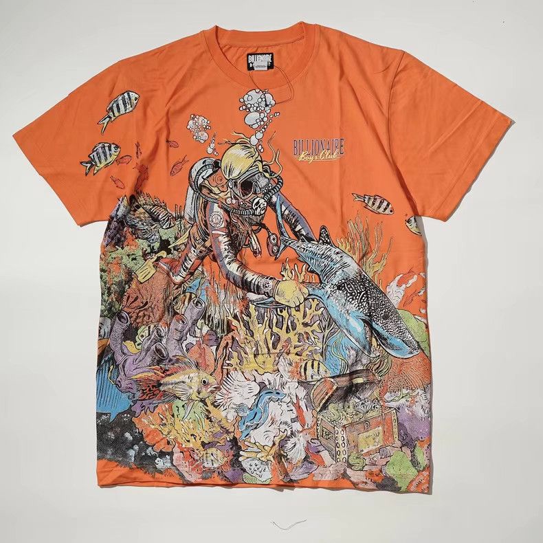 Billionaire Boys Club BBC Deep Sea Large Print Series Short Sleeve T-Shirt Size US L / EU 52-54 / 3 - 2 Thumbnail