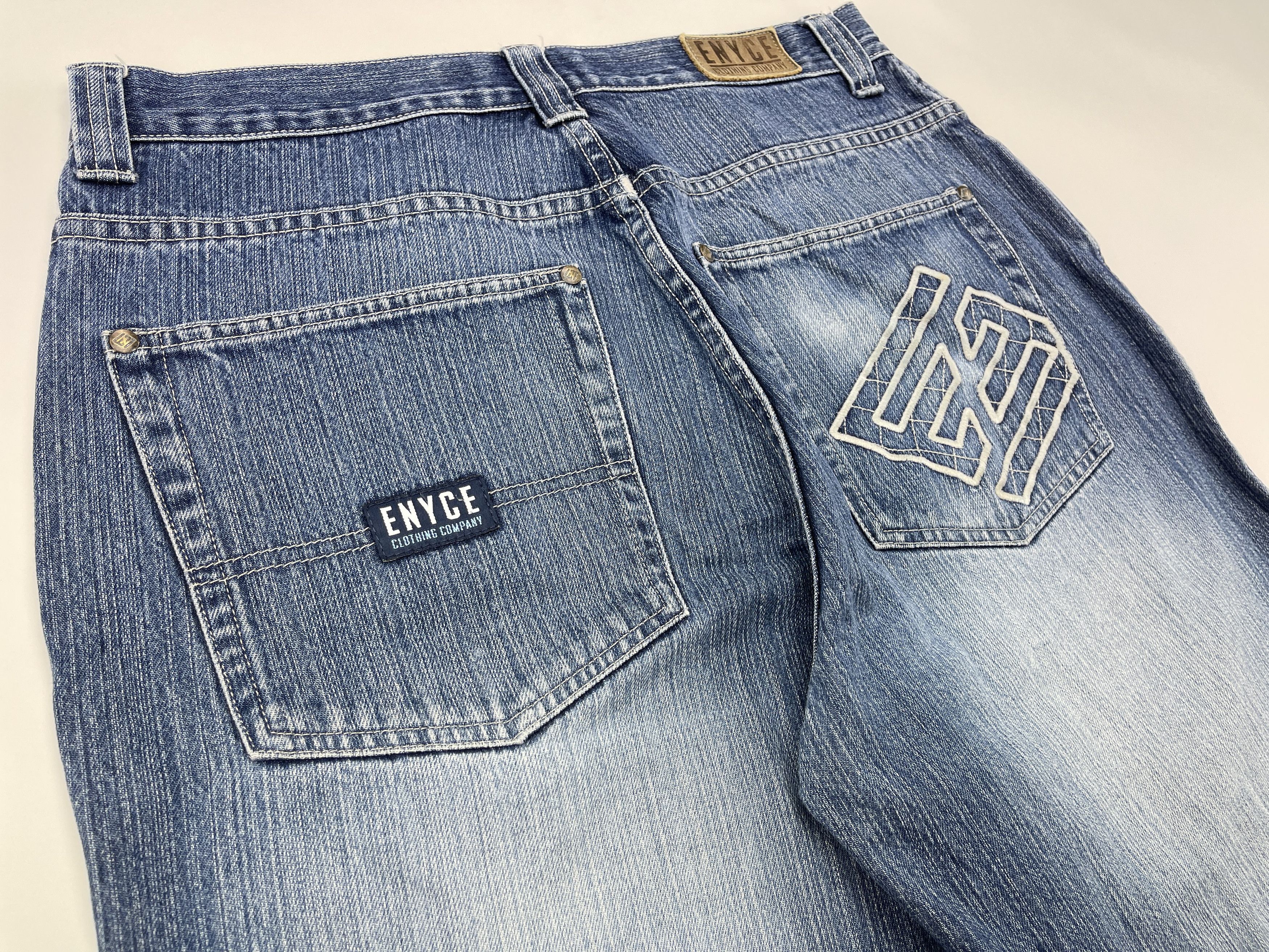 Enyce Enyce jeans, baggy, vintage 90s hip hop skater Y2K size W 32 Size US 32 / EU 48 - 6 Thumbnail