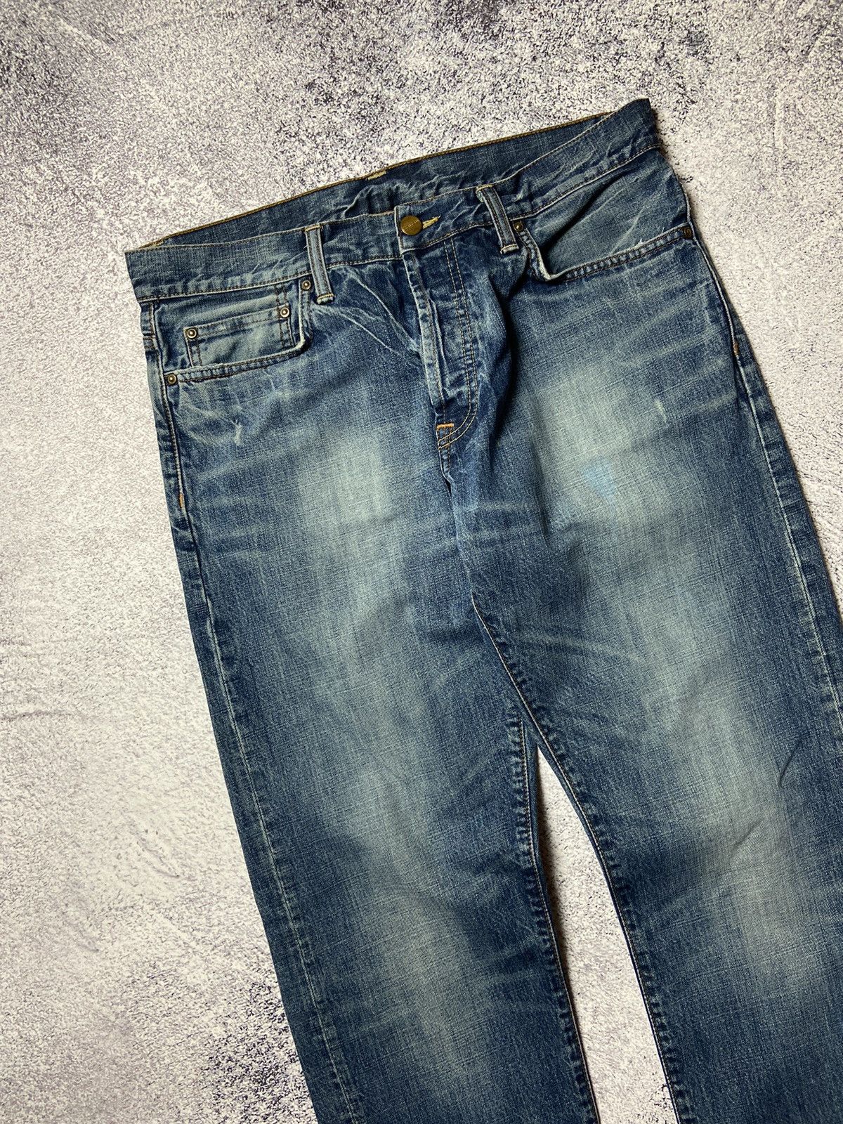 Carhartt × Vintage Vintage Carhartt Jeans Klondike Pants Distressed Denim Skate Size US 33 - 9 Thumbnail