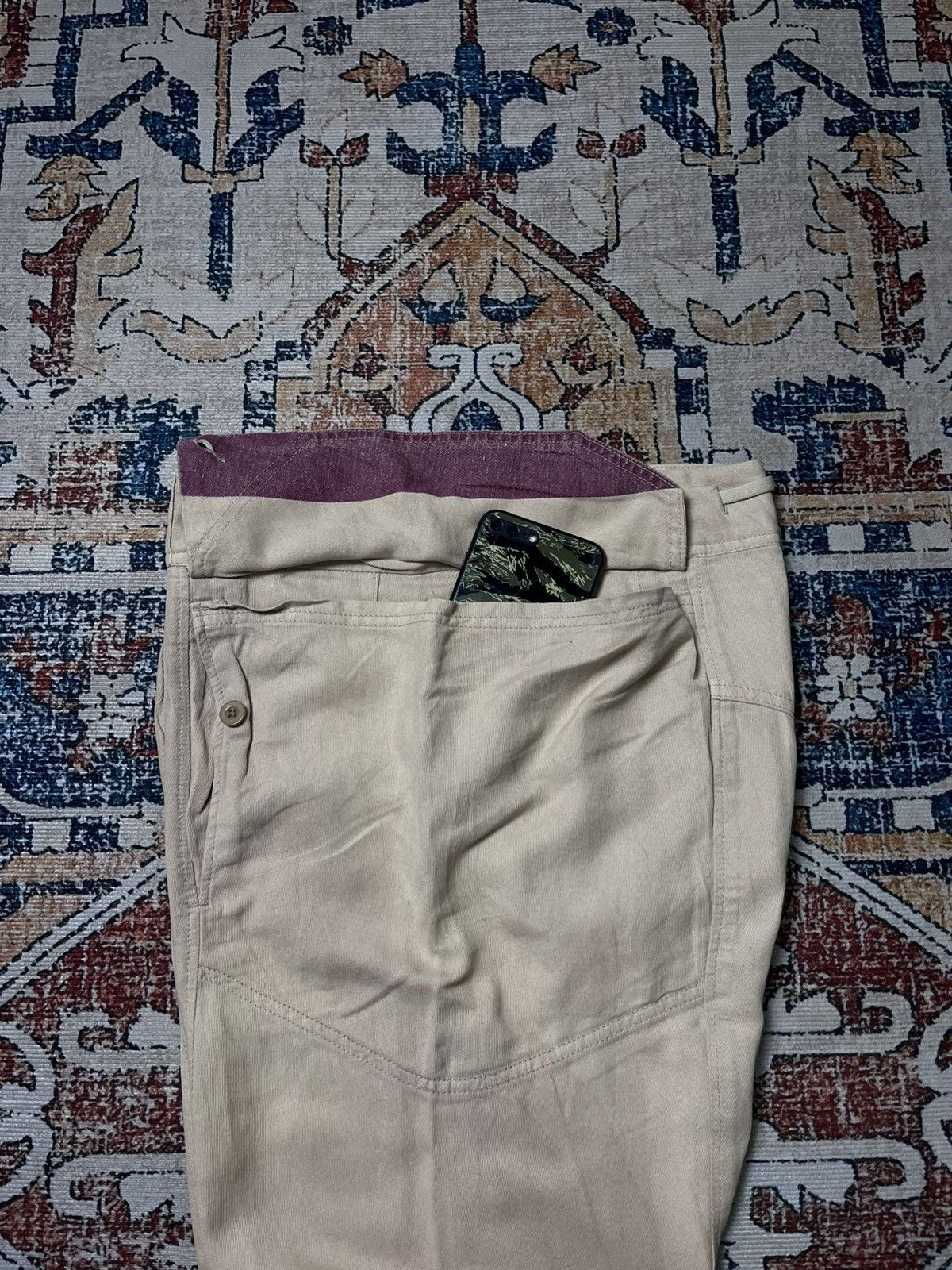 Marithe + Francois Girbaud Le Casual De Marithe Francois Girbaud Long Pants Big Pocket Size US 31 - 8 Thumbnail