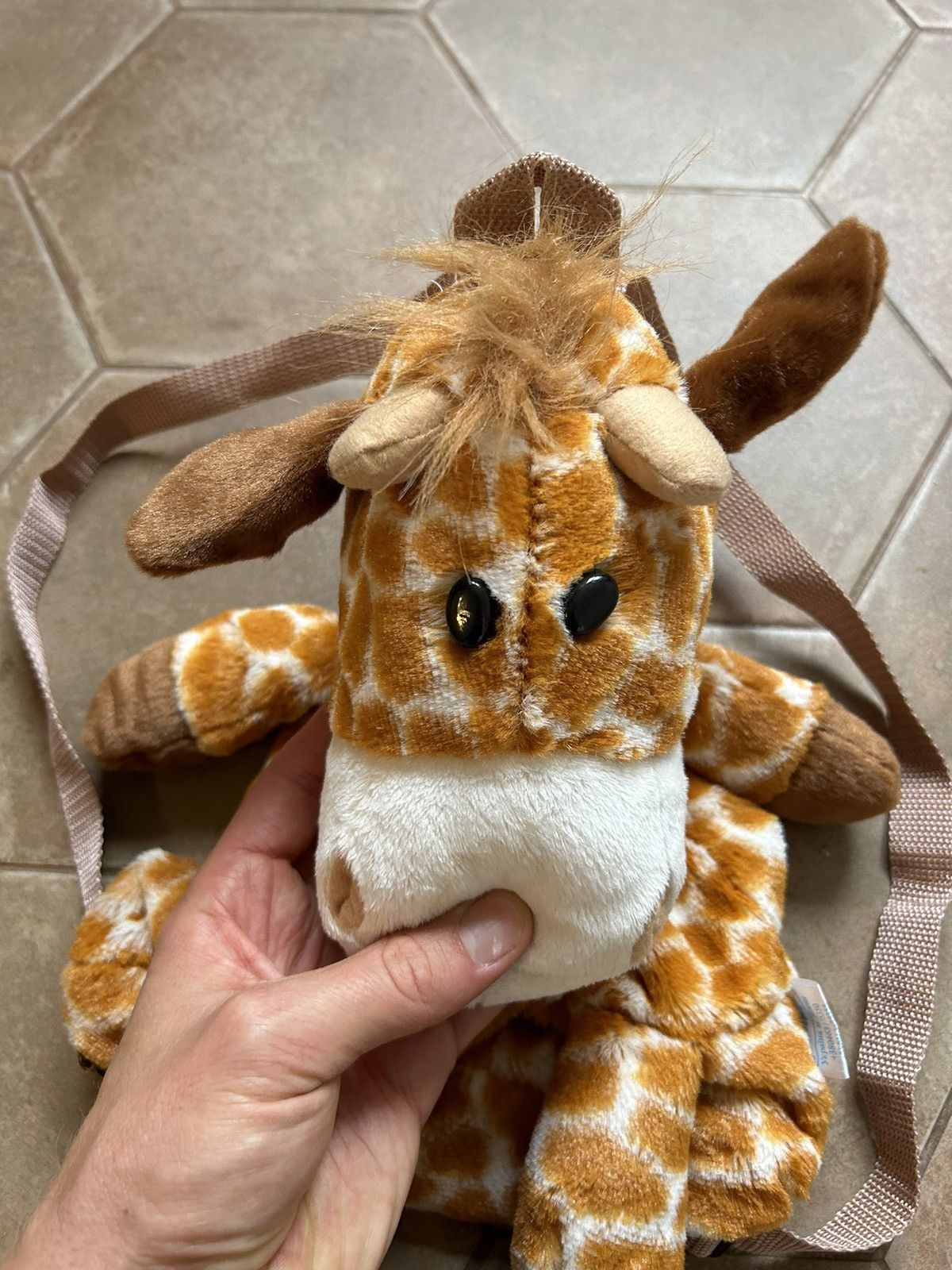 Japanese Brand VINTAGE GIRAFFE ANIMAL BACKPACKS BAG Size ONE SIZE - 4 Thumbnail