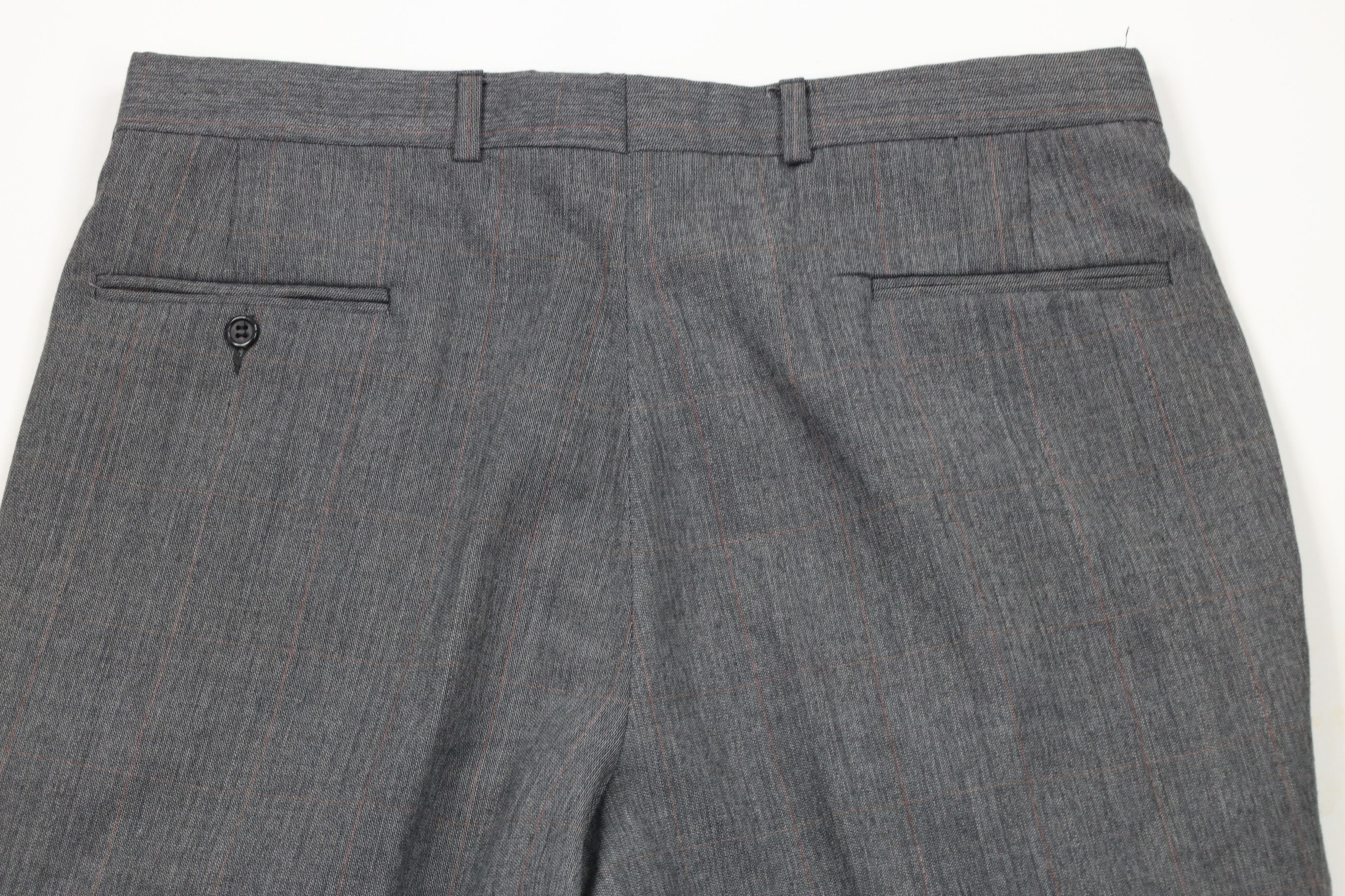Vintage Vintage 70s Streetwear Wool Blend Wide Leg Chino Pants USA Size US 36 / EU 52 - 10 Thumbnail