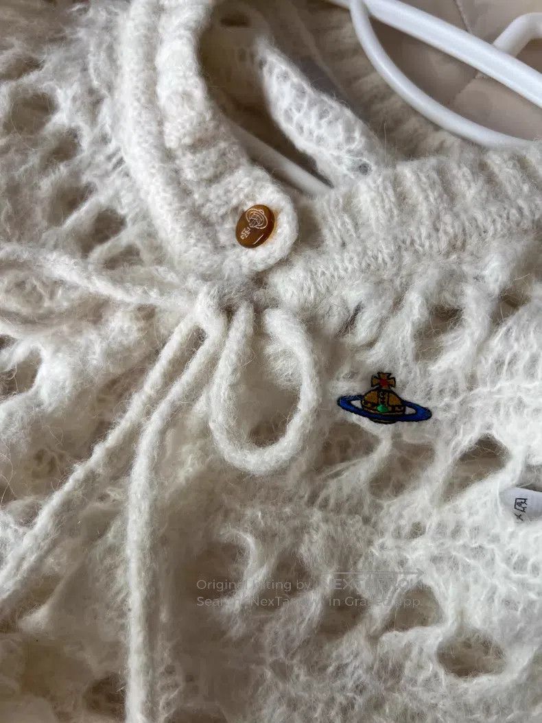 Vivienne Westwood Vivienne Westwood Knit Cardigan with 74% Alpaca Wool, 13% Size S / US 4 / IT 40 - 6 Thumbnail