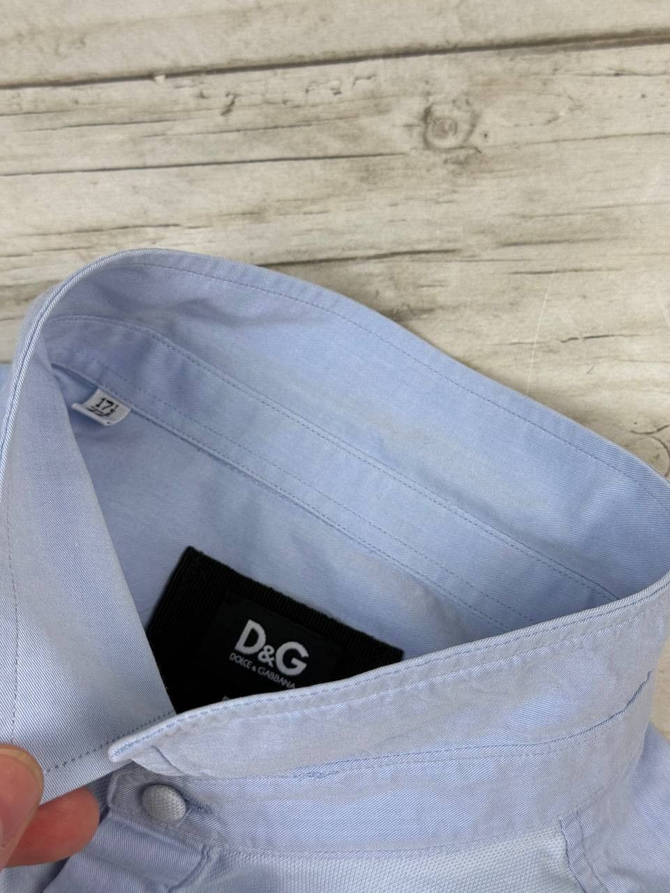 Dolce & Gabbana Dolce Gabbana Shirt Buttons Long Sleeve Size US L / EU 52-54 / 3 - 12 Thumbnail