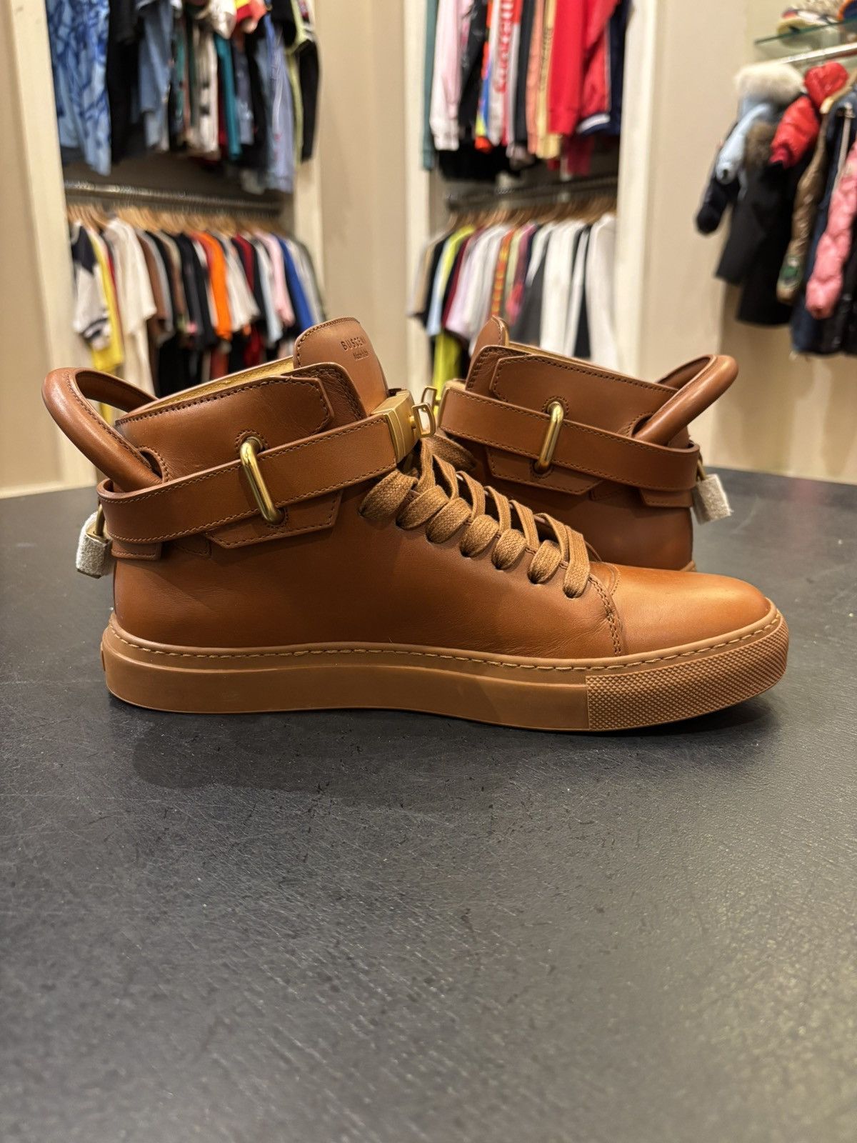 Buscemi Buscemi High Top Lock Sneakers Size US 8 / EU 41 - 4 Thumbnail
