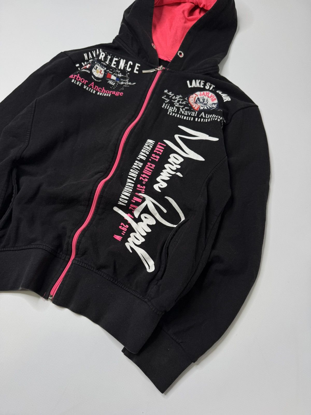 Vintage Vintage avant garde zip up hoodie swag y2k chief keef drip Size US S / EU 44-46 / 1 - 3 Thumbnail
