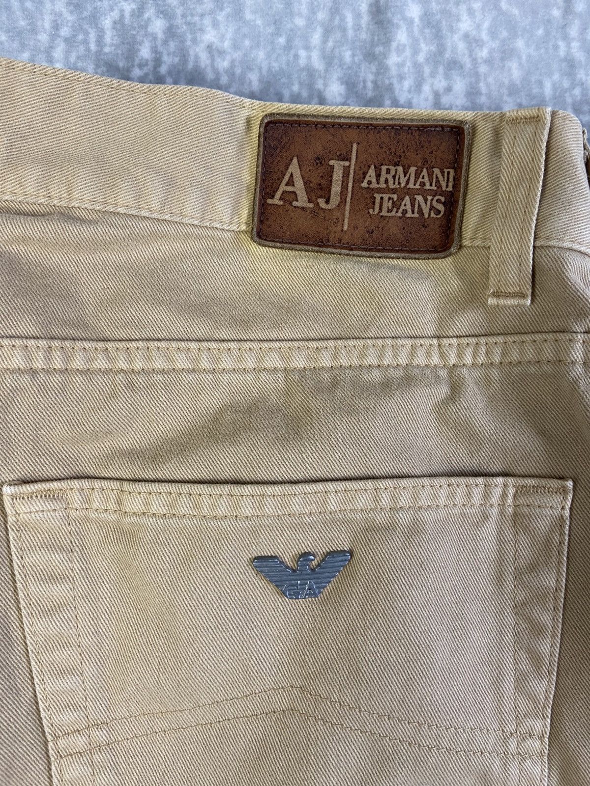 Armani Vintage Armani Jeans Trousers Regular Fit Size US 36 / EU 52 - 2 Thumbnail