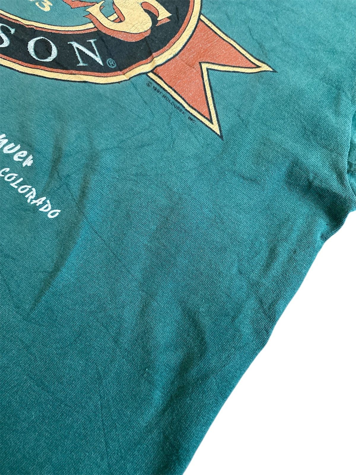 Vintage T shirt harley davidson vintage 1991 Size US L / EU 52-54 / 3 - 4 Thumbnail