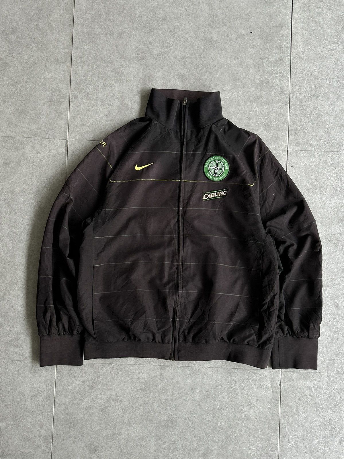 Nike × Vintage Vintage Nike X Celtic 2008/2009 Track Jacket 🍀 Size US L / EU 52-54 / 3 - 1 Thumbnail