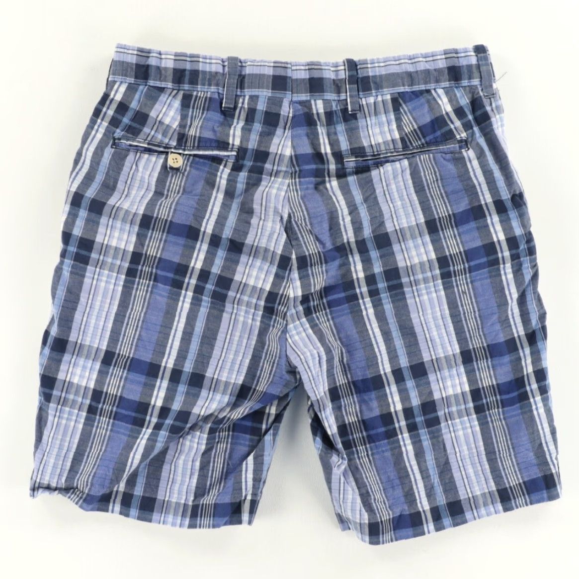 Polo Ralph Lauren Polo Ralph Lauren Polo Ralph Lauren Cotton Twill Golf Shorts Blue Plaid Men 32 Size US XS / EU 42 / 0 - 4 Thumbnail