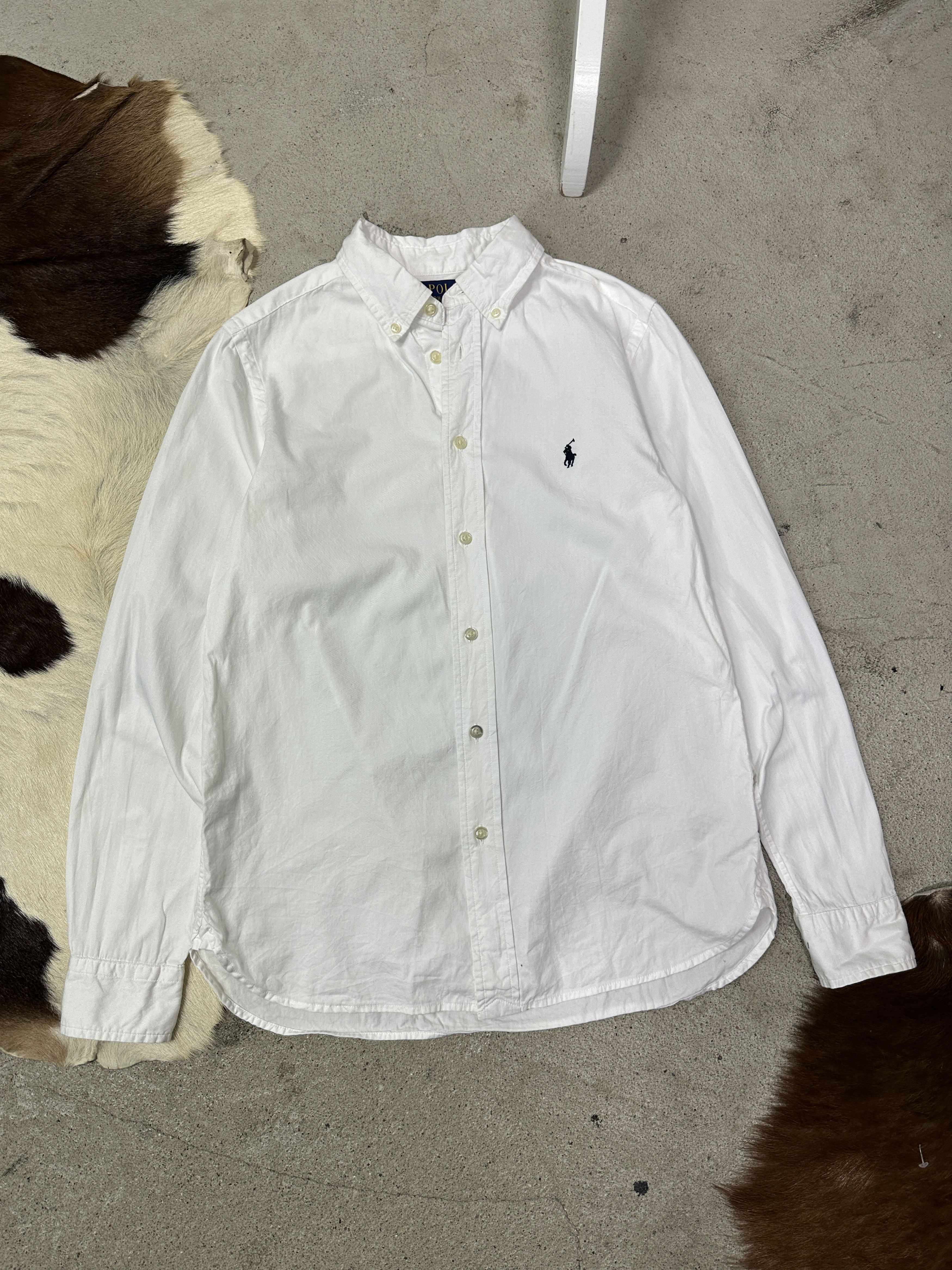 Polo Ralph Lauren Vintage Old Money Polo Ralph Lauren Women's Shirt Y2K Size L / US 10 / IT 46 - 2 Thumbnail