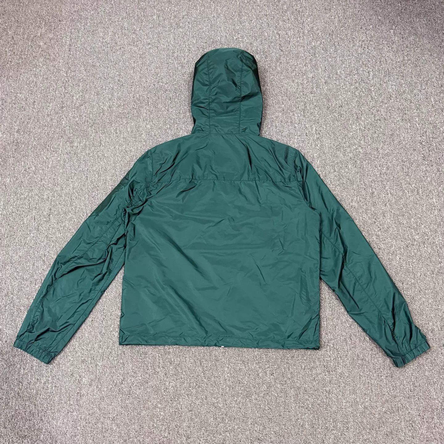 Prada Prada Green Triangle Logo Nylon Jacket Size 50 Size US M / EU 48-50 / 2 - 2 Thumbnail