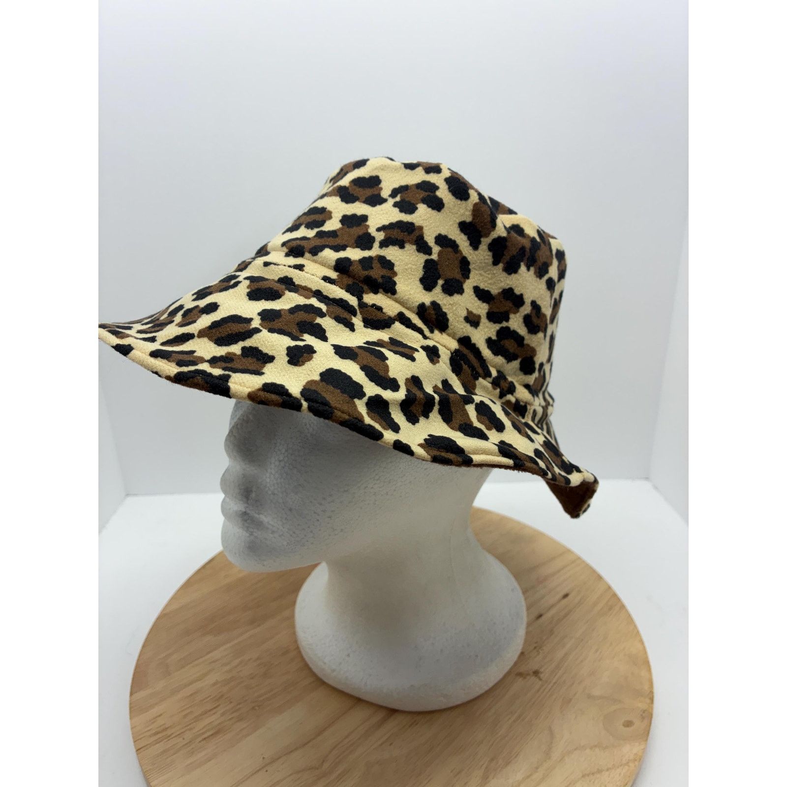 Other The Cheetah — Upcycled Cheetah Print Polyester Bucket Hat Size ONE SIZE - 2 Thumbnail
