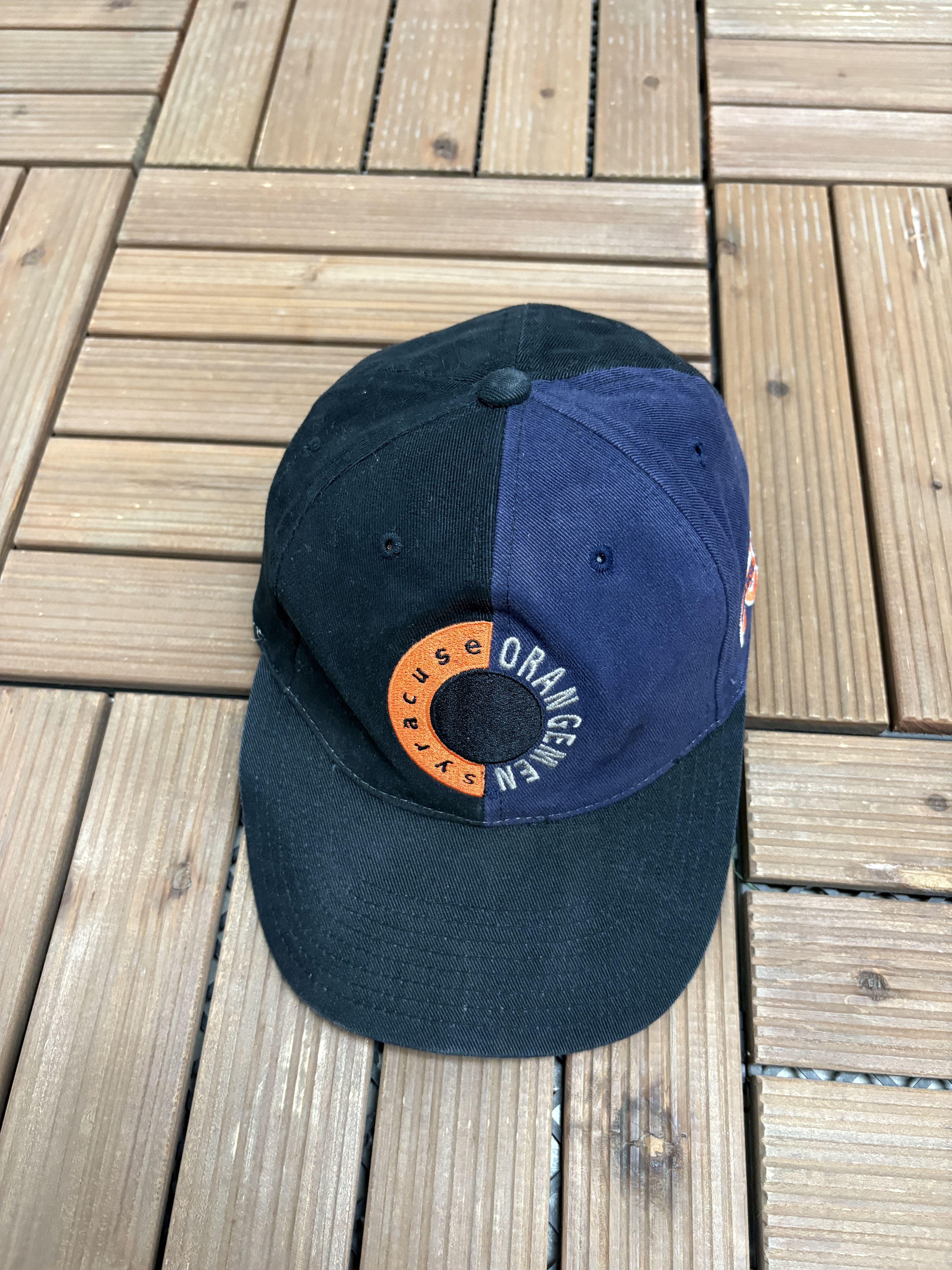 Vintage Syracuse Orangemen Vintage Blue Snap Back Hat Cap Size ONE SIZE - 1 Thumbnail