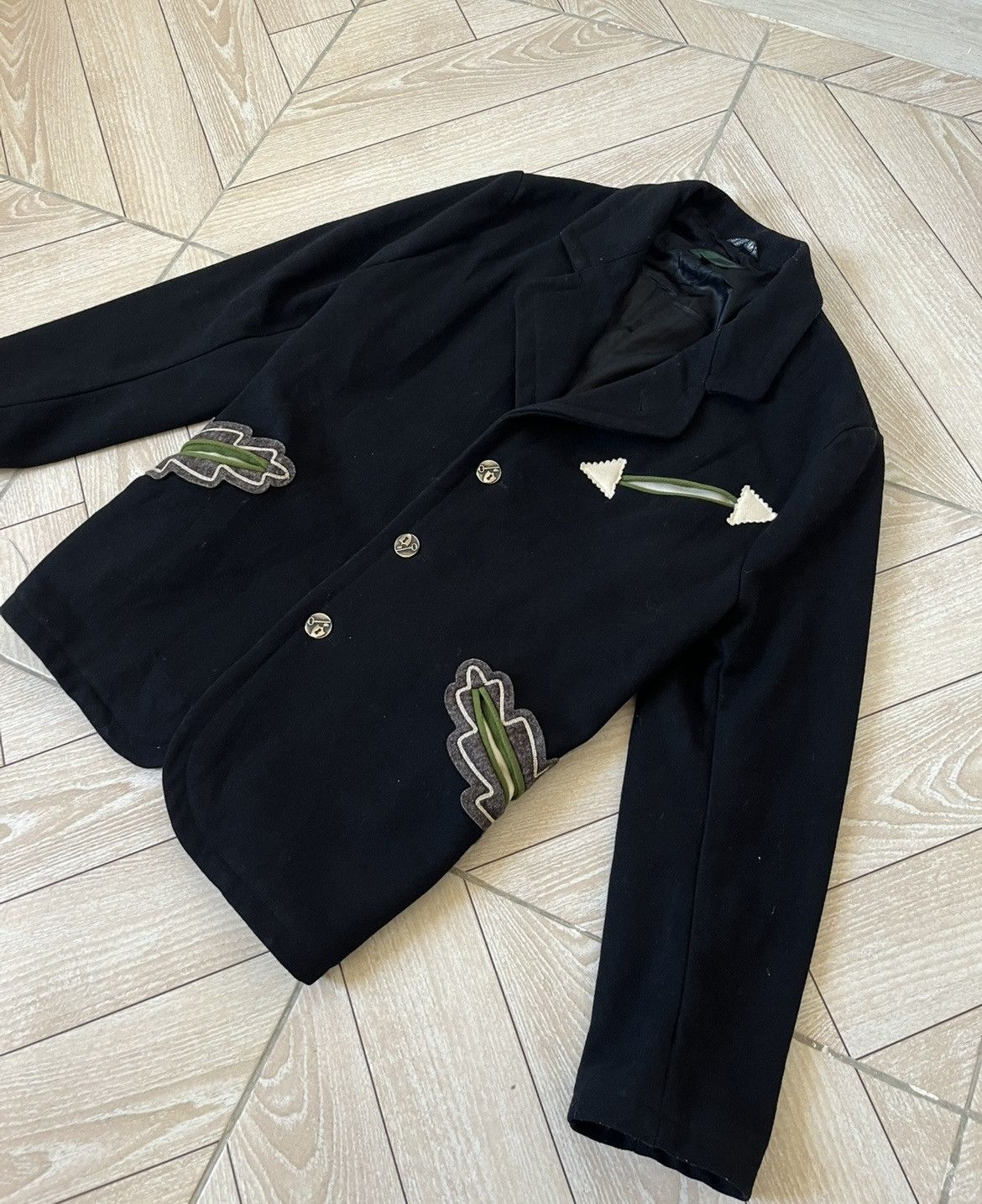 Jean Paul Gaultier Junior Gaultier FW88-89 trachten wool jacket Size US S / EU 44-46 / 1 - 3 Thumbnail
