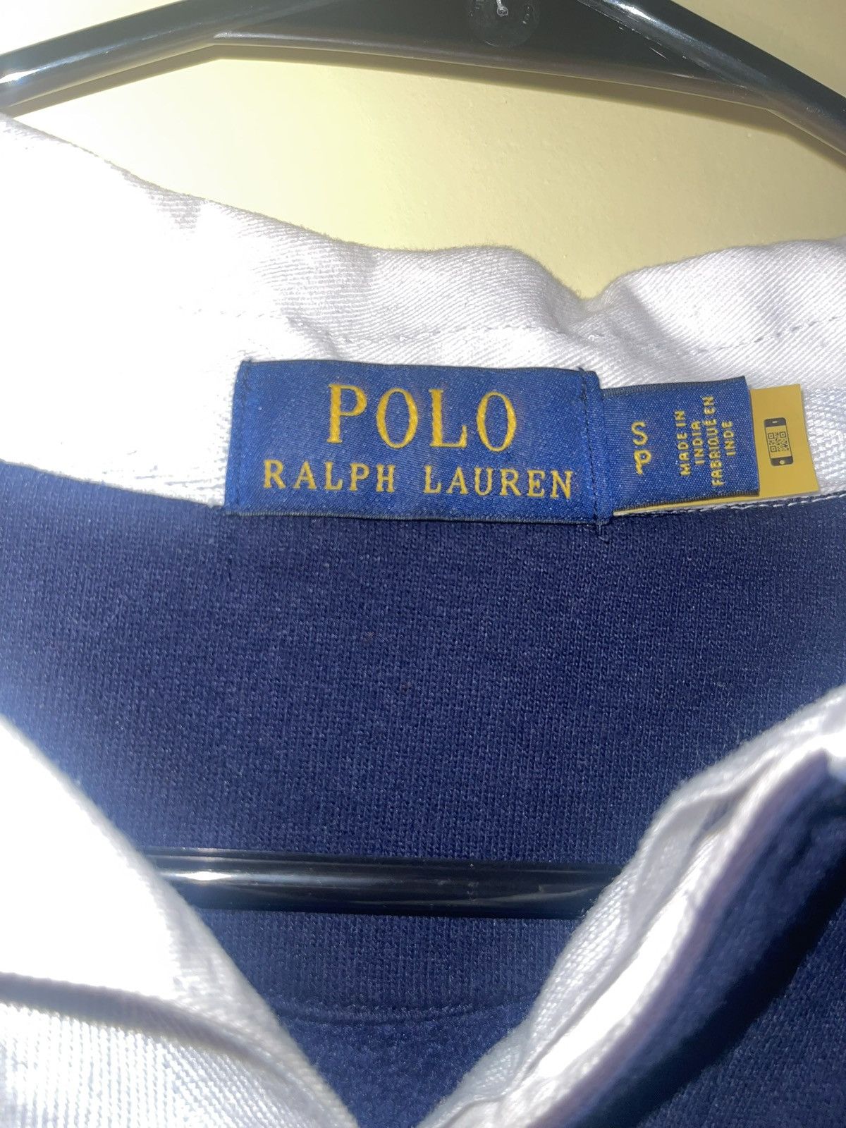 Polo Ralph Lauren Blue Polo Long Sleeve Size US S / EU 44-46 / 1 - 2 Thumbnail
