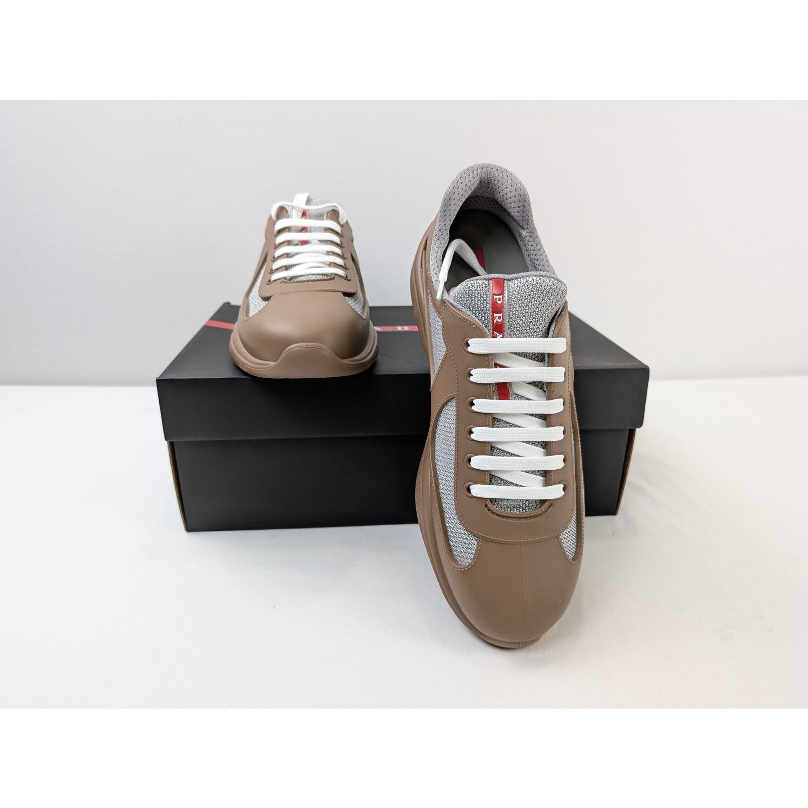 Prada o1rshd1 Sneakers in Moka/Brown Size US 12 / EU 45 - 20 Thumbnail