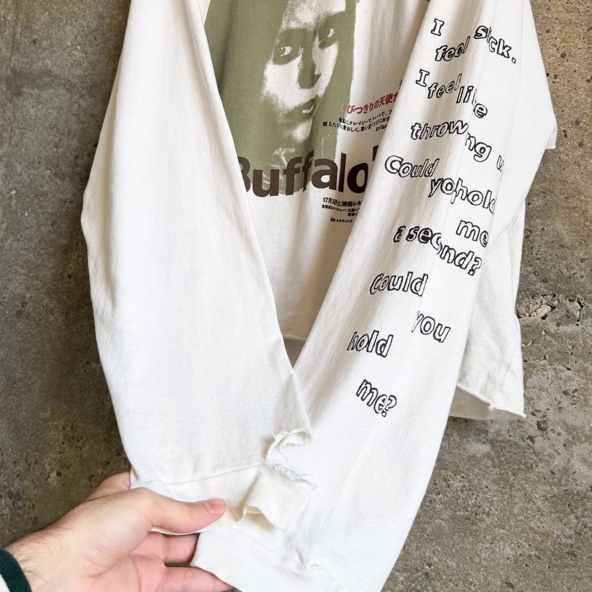 Enfants Riches Deprimes *GRAIL* ERD BUFFALO 66 Thrashed Long Sleeve Shirt Size US XL / EU 56 / 4 - 3 Thumbnail