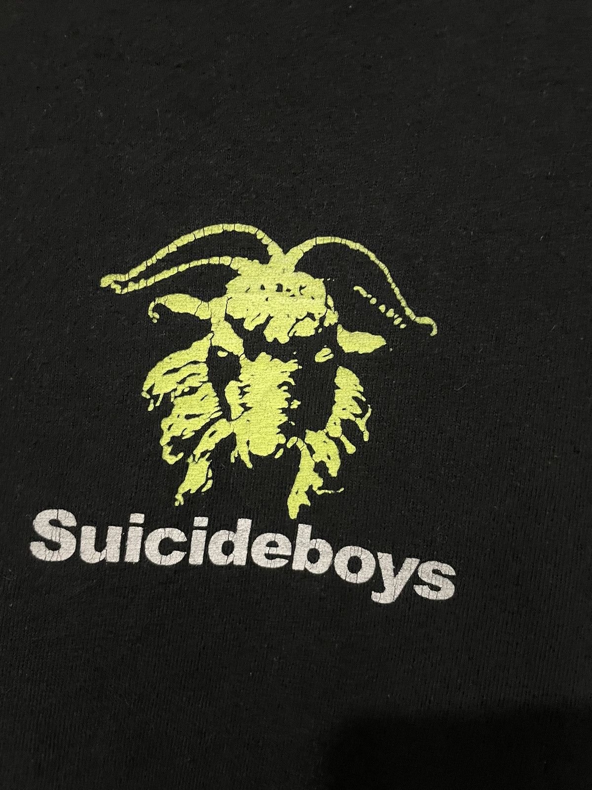 Fuck The Population Vintage Suicideboys Greyday Tour G59 Records Distressed Tee Size US L / EU 52-54 / 3 - 22 Thumbnail