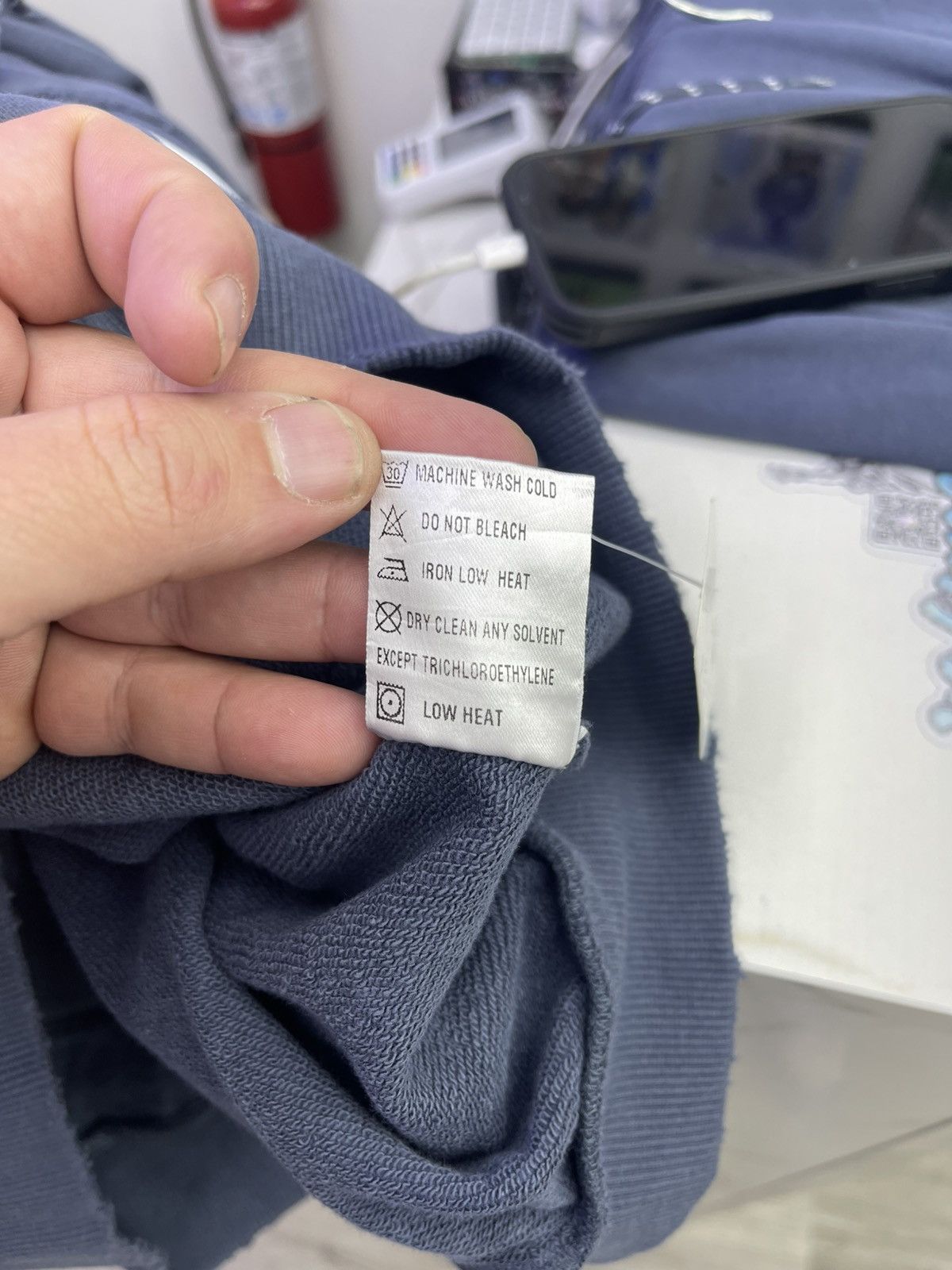 Bottega Desires Bottega Desires blue hoodie Size US M / EU 48-50 / 2 - 4 Thumbnail