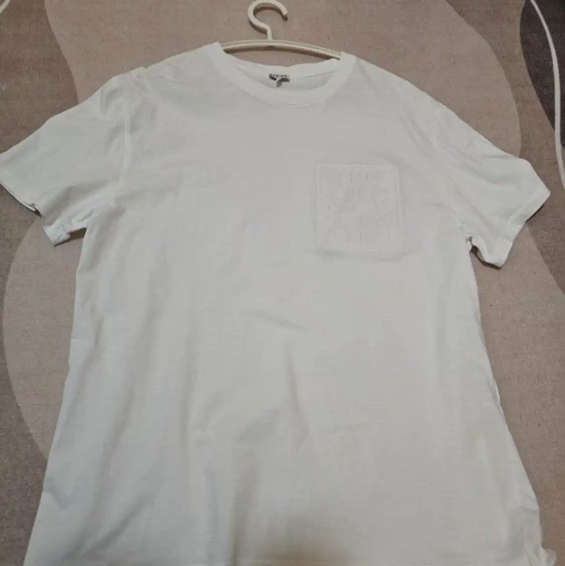 Loewe Loewe Women's White Cotton T-Shirt 0089 Size S / US 4 / IT 40 - 1 Thumbnail