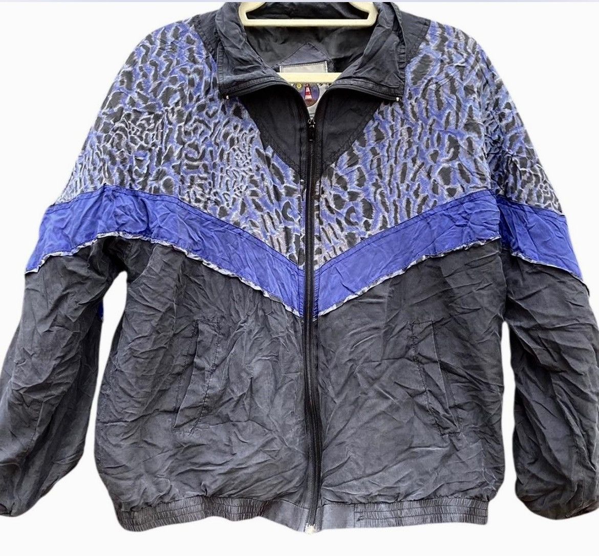 Vintage 90’s Vintage Leopard Cheetah Print Windbreaker Jacket M Size US M / EU 48-50 / 2 - 1 Thumbnail