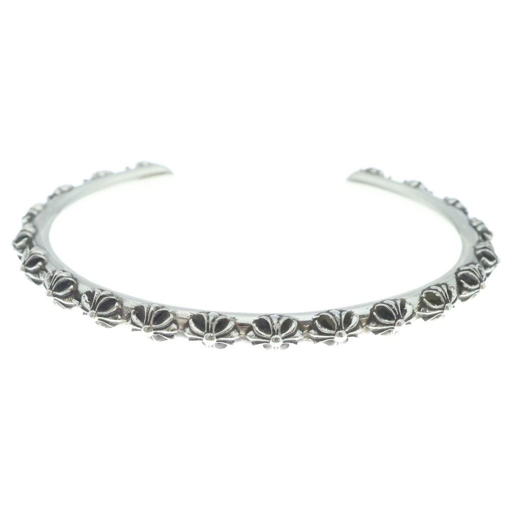 Chrome Hearts CHROME HEARTS Cross Band Bangle Bracelet Silver Size ONE SIZE - 1 Thumbnail