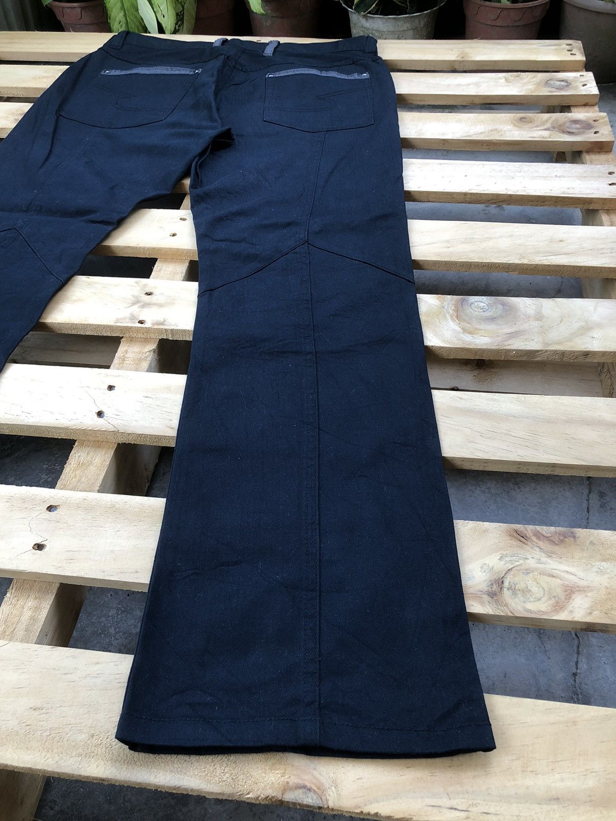 Japanese Brand × Vintage × semanticdesign Vintage Japanese Brands Semantic Design Black Pants Size US 34 / EU 50 - 17 Thumbnail