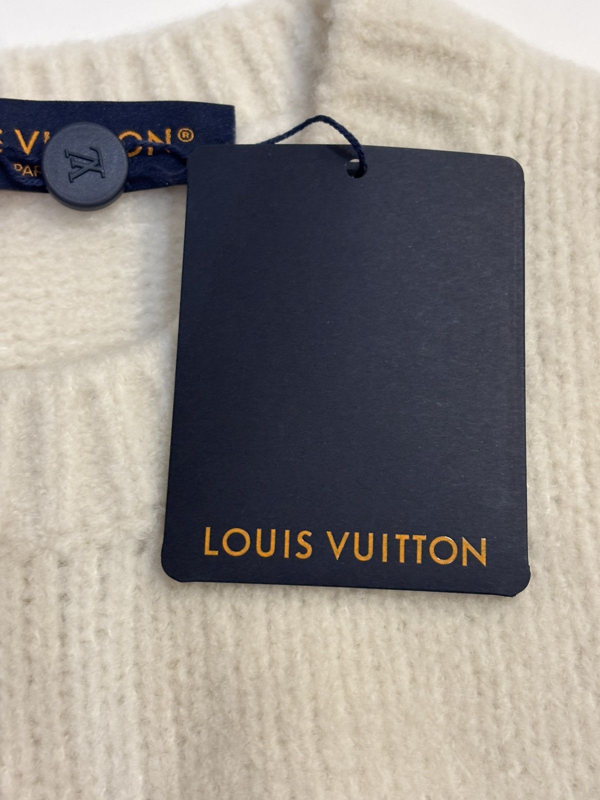 Louis Vuitton Louis Vuitton Intarsia Crewneck Size US S / EU 44-46 / 1 - 4 Thumbnail