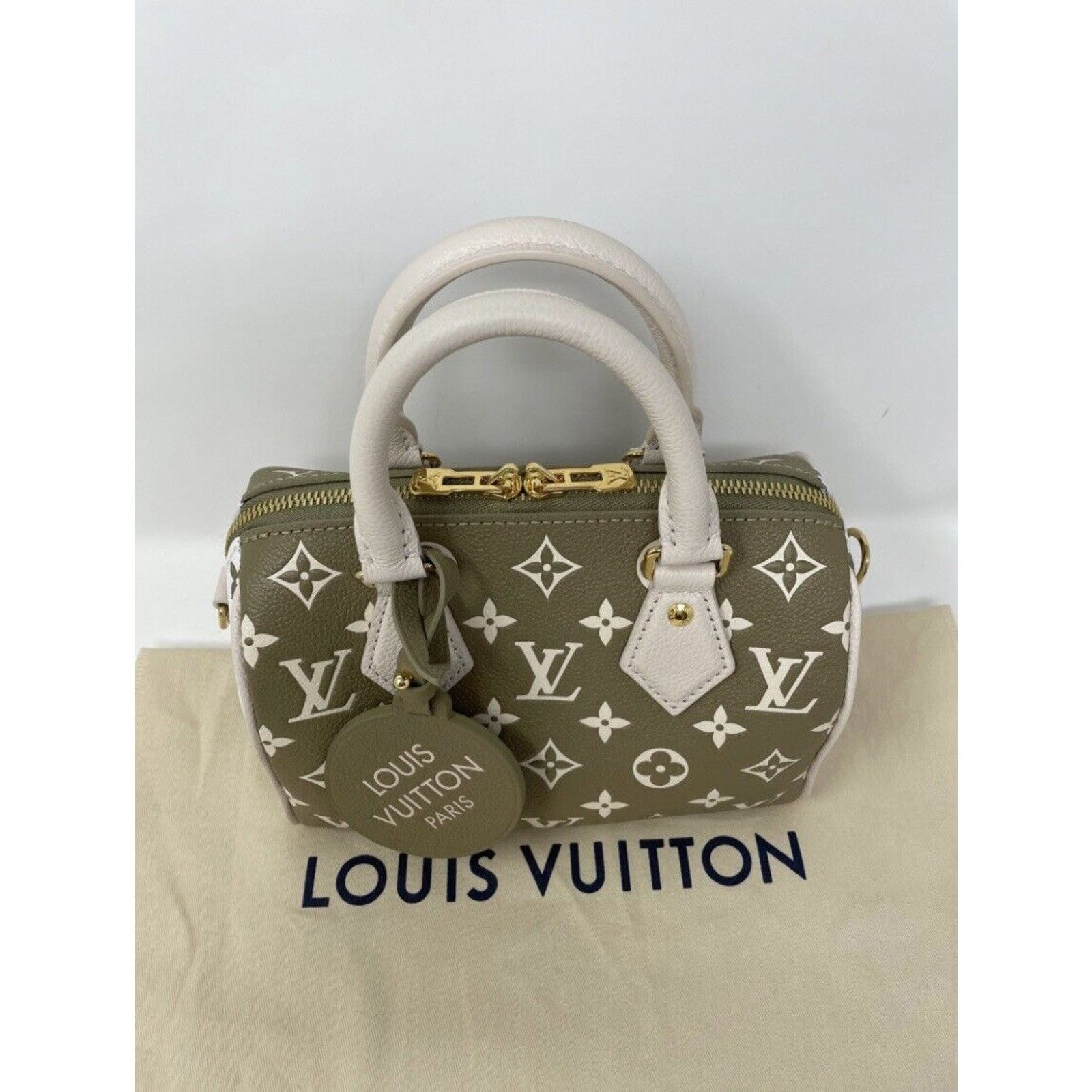 Louis Vuitton Louis Vuitton Speedy Bandouliere Satchel Bag 20 KhaKI Size ONE SIZE - 5 Thumbnail