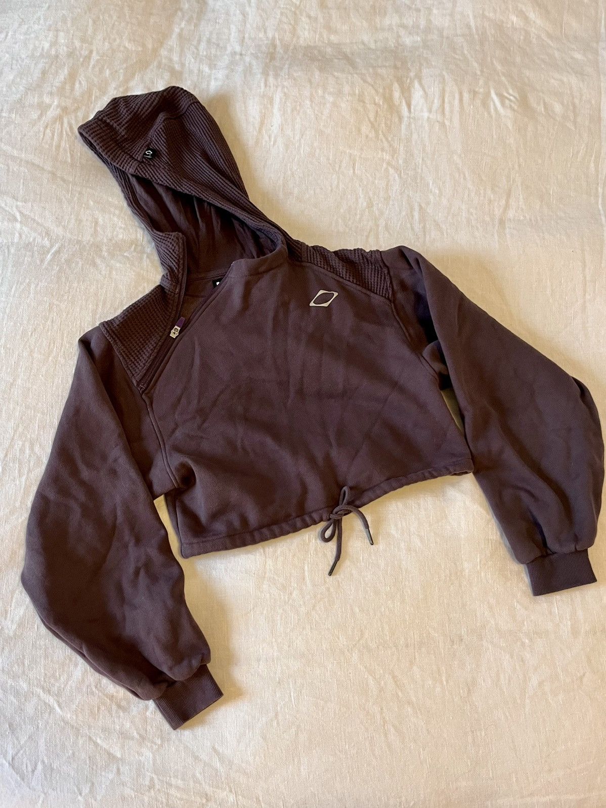 MSCHF MSCHF small cropped side zip hoodie purple dusk Size S / US 4 / IT 40 - 3 Thumbnail