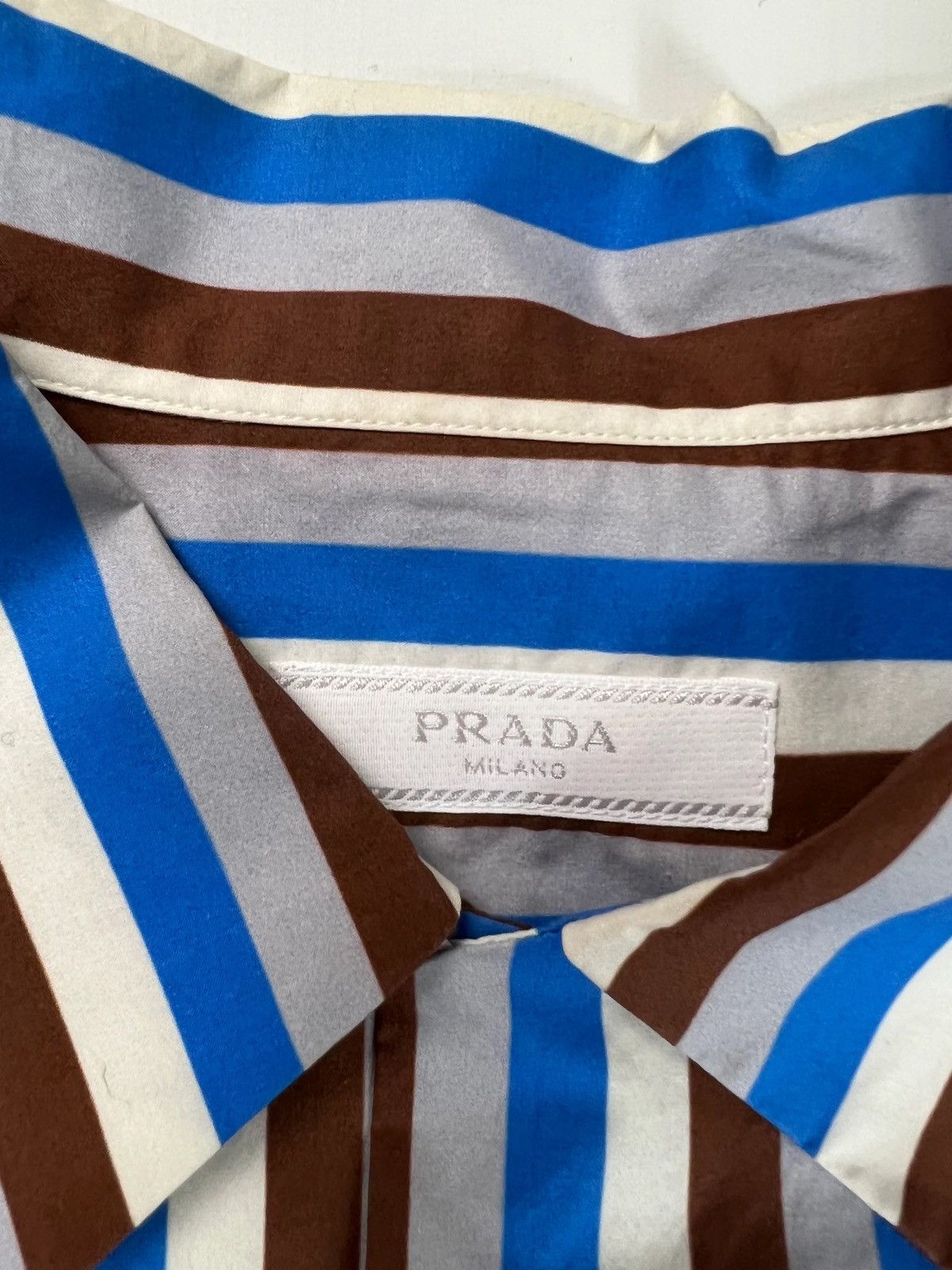 Prada PRADA 1OF1 FLAME LONGSLEEVE BUTTON UP SHIRT SZ:L Size US L / EU 52-54 / 3 - 5 Thumbnail