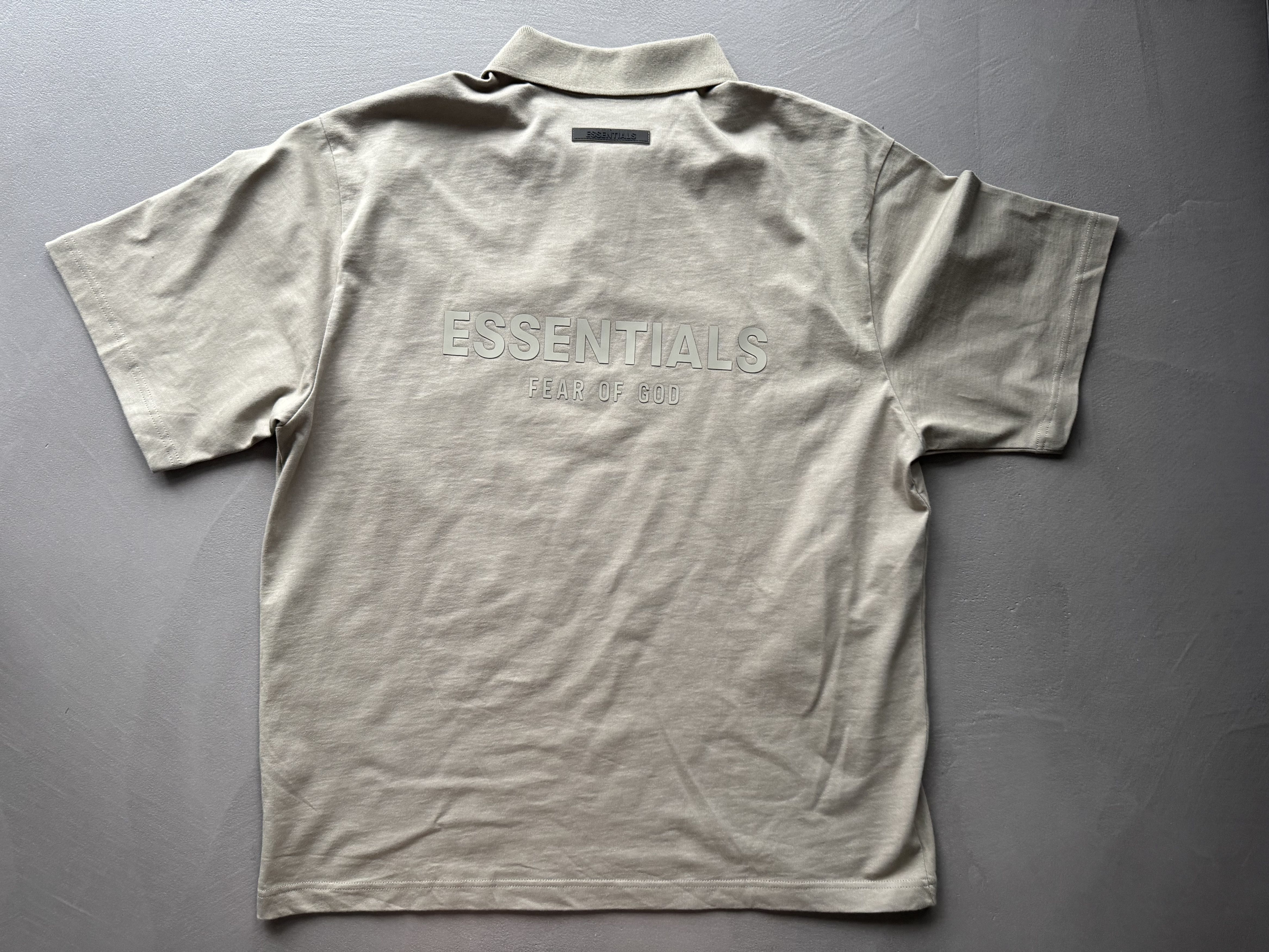 Essentials Fear Of God Essentials Polo Shirt, Moss Size US M / EU 48-50 / 2 - 5 Thumbnail