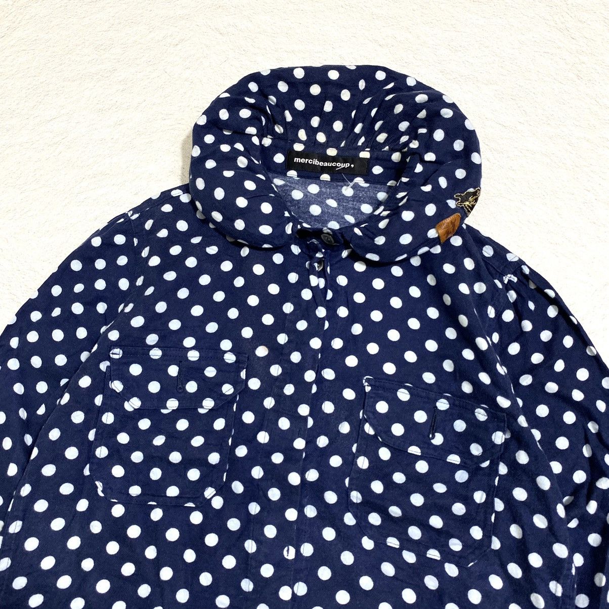 Issey Miyake 🔥RARE🔥 Mercibeaucoup issey miyake polka shirt Size M / US 6-8 / IT 42-44 - 2 Thumbnail