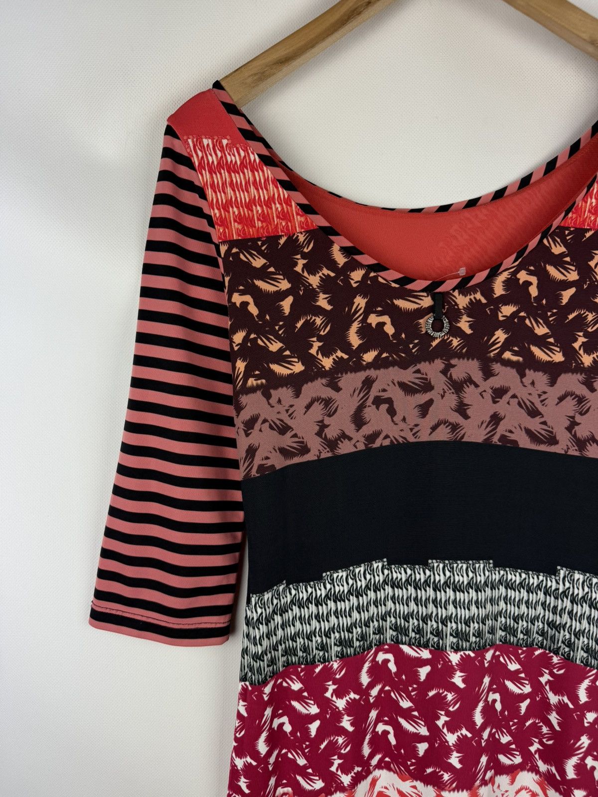 Designer Save The Queen Ladies Y2K Patterned Dress Size S Size S / US 4 / IT 40 - 18 Thumbnail