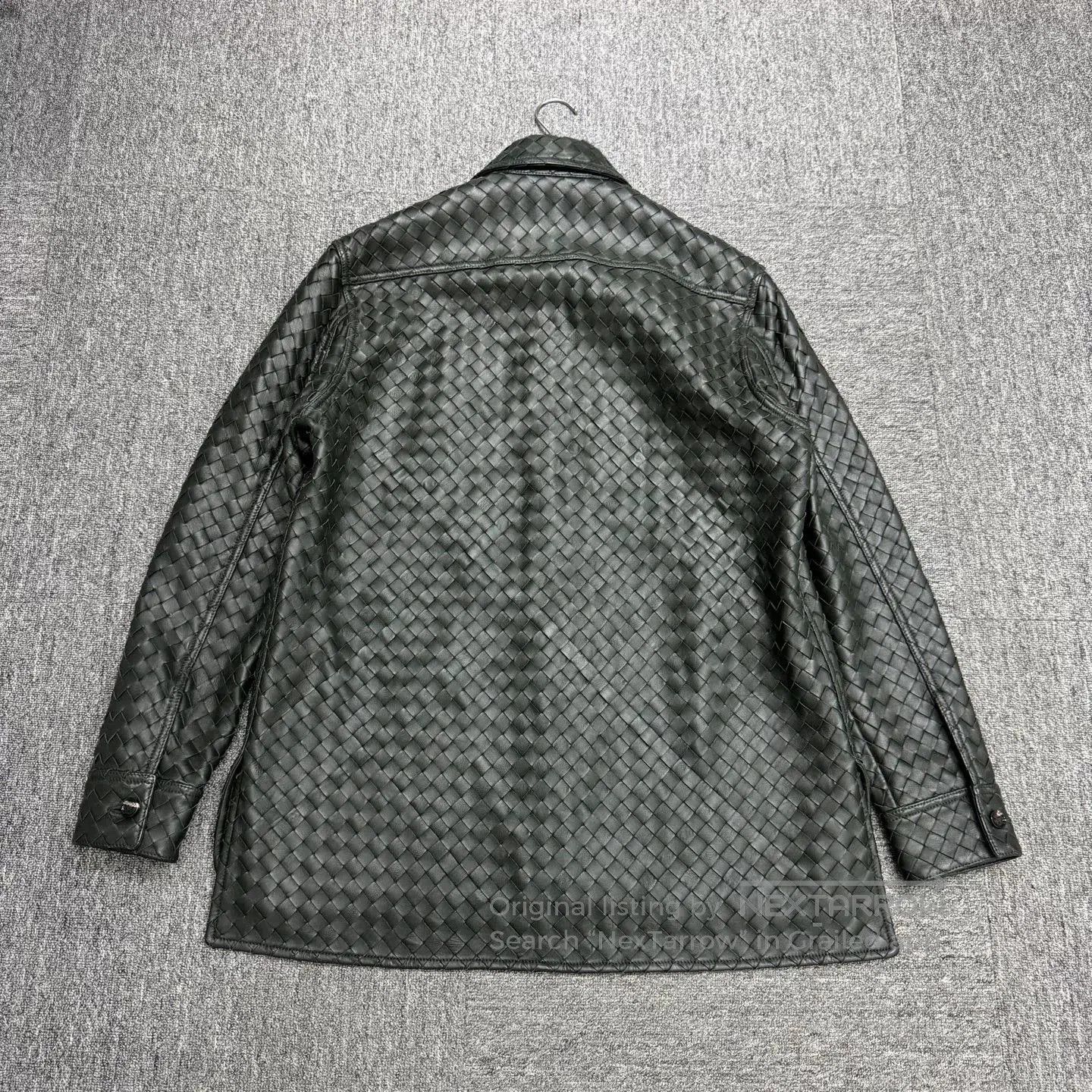 Bottega Veneta Bottega Veneta Woven Lambskin Jacket. Size US L / EU 52-54 / 3 - 2 Thumbnail