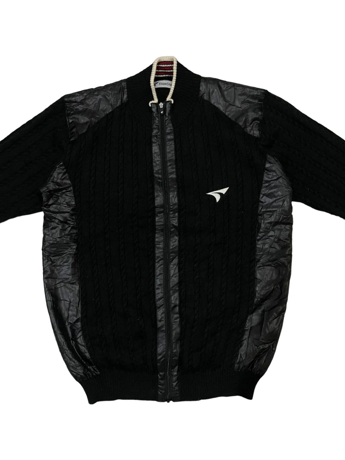 Japanese Brand Vintage Bridgestone Tour Stage Golf Knit Jacket Size US M / EU 48-50 / 2 - 5 Thumbnail