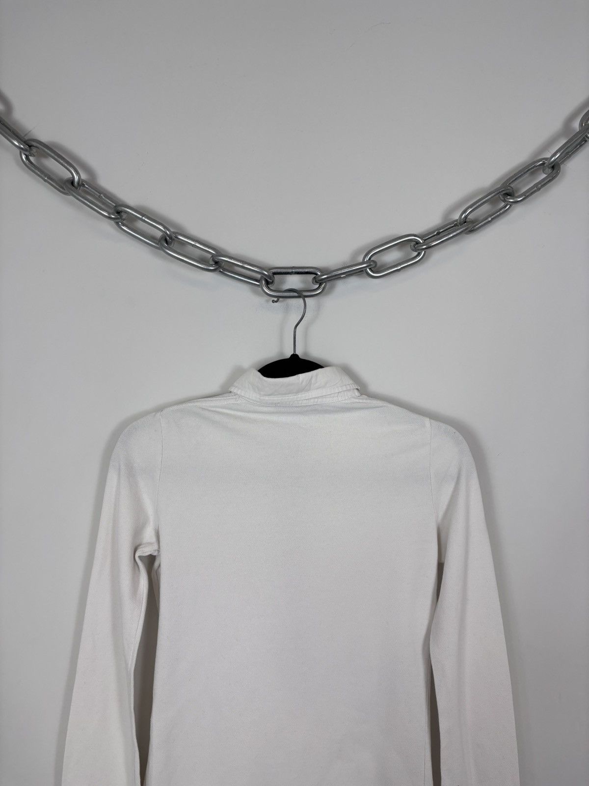 Dsquared2 Dsquared2 Women’s White Button Deep Placket Polo Shirt Size XS / US 0-2 / IT 36-38 - 16 Thumbnail